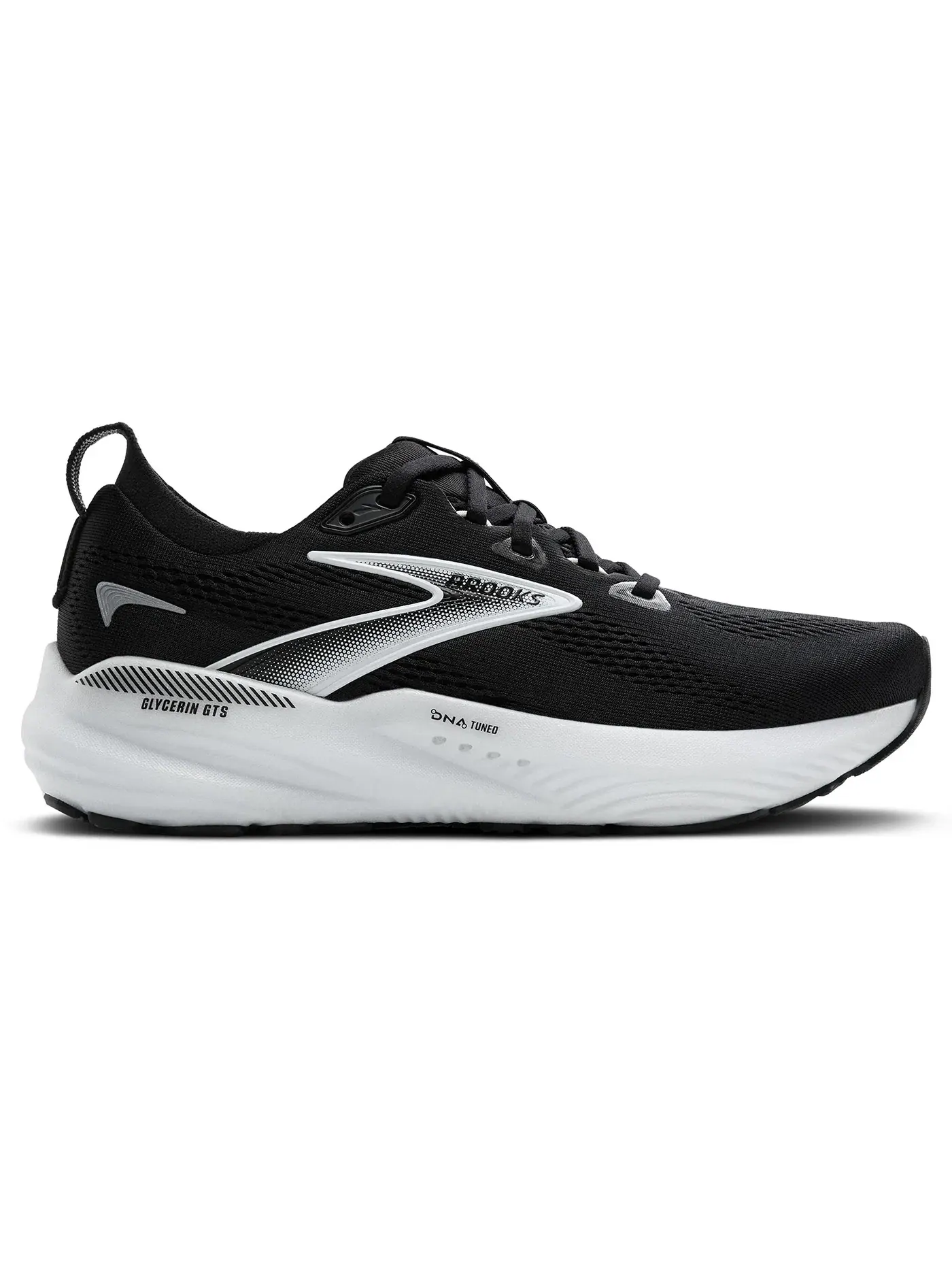 Женские кроссовки для бега Brooks Glycerin GTS 22 — изображение 1 из 1, черный/серый/белый