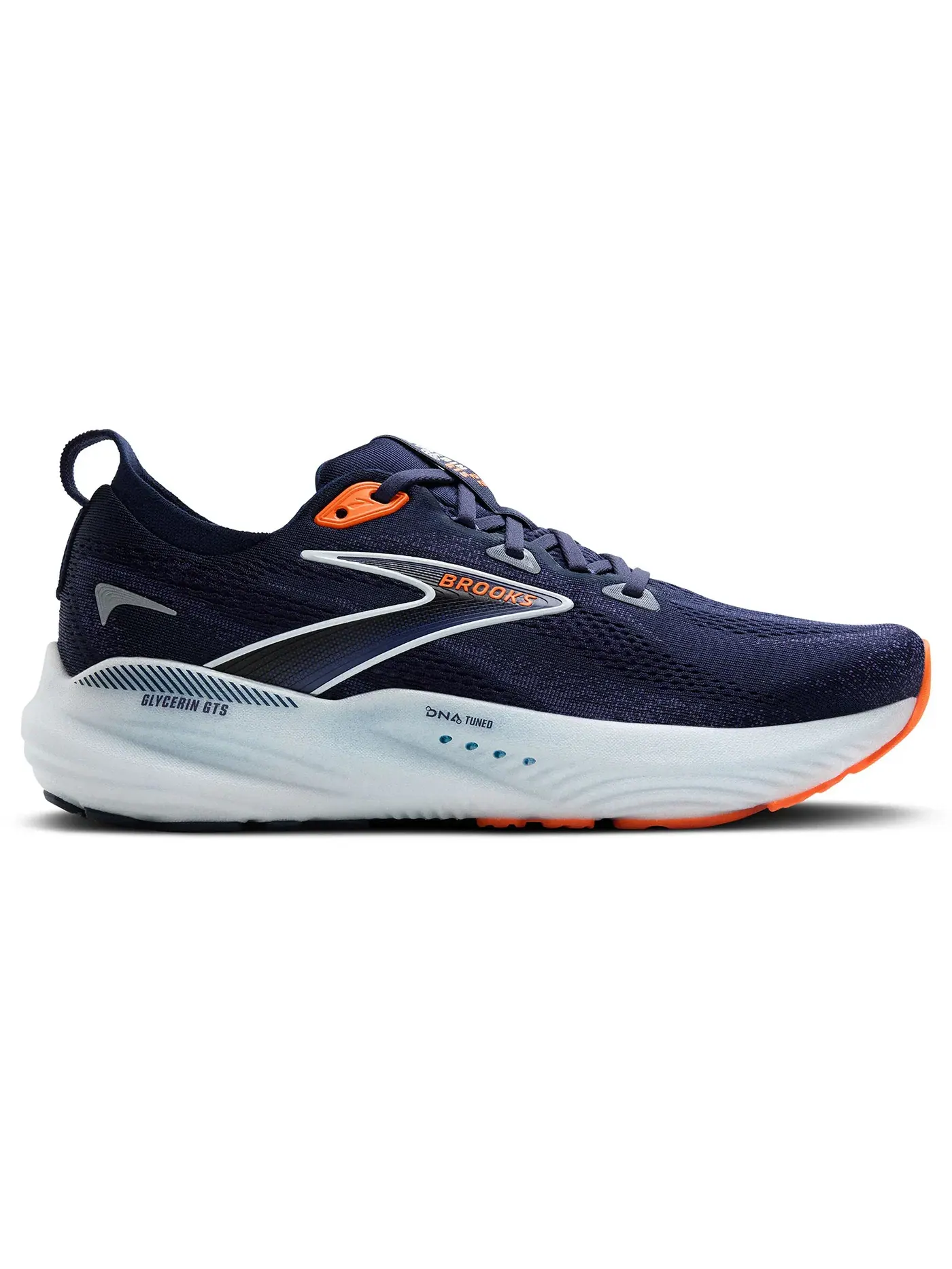 Мужские кроссовки для бега Brooks Glycerin GTS 22 — изображение 1 из 1, синий оранжевый
