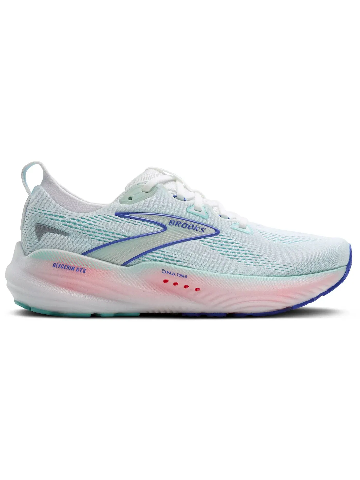 Женские кроссовки с поддержкой Brooks Glycerin GTS 22 — изображение 1 из 1, белый//синий