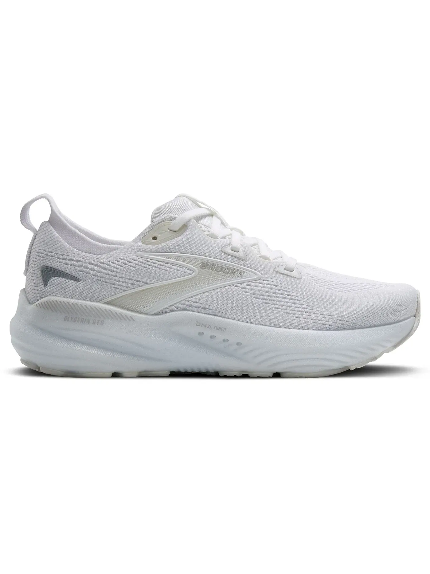 Женские кроссовки для бега с поддержкой Brooks Glycerin GTS 22 — изображение 1 из 1, белый/белый/серый
