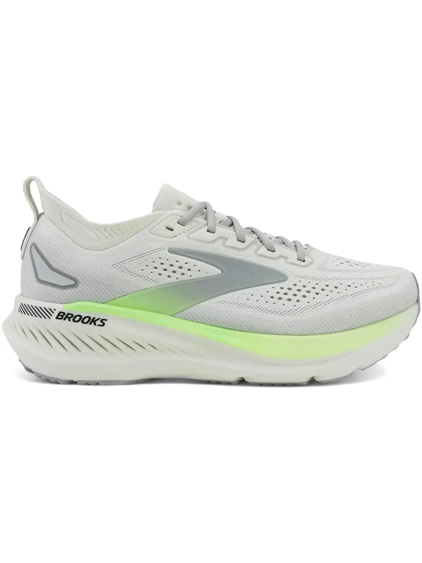 Мужские кроссовки для бега Brooks Glycerin GTS 23 — изображение 1 из 1, серый/зеленый/черный