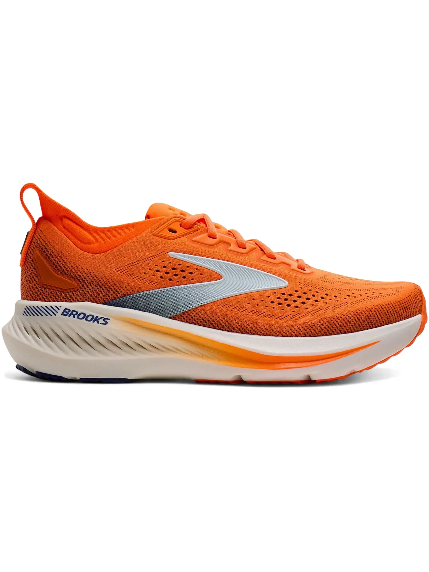 Мужские кроссовки для бега Brooks Glycerin GTS 23 — изображение 1 из 1, оранжевый/синий/белый