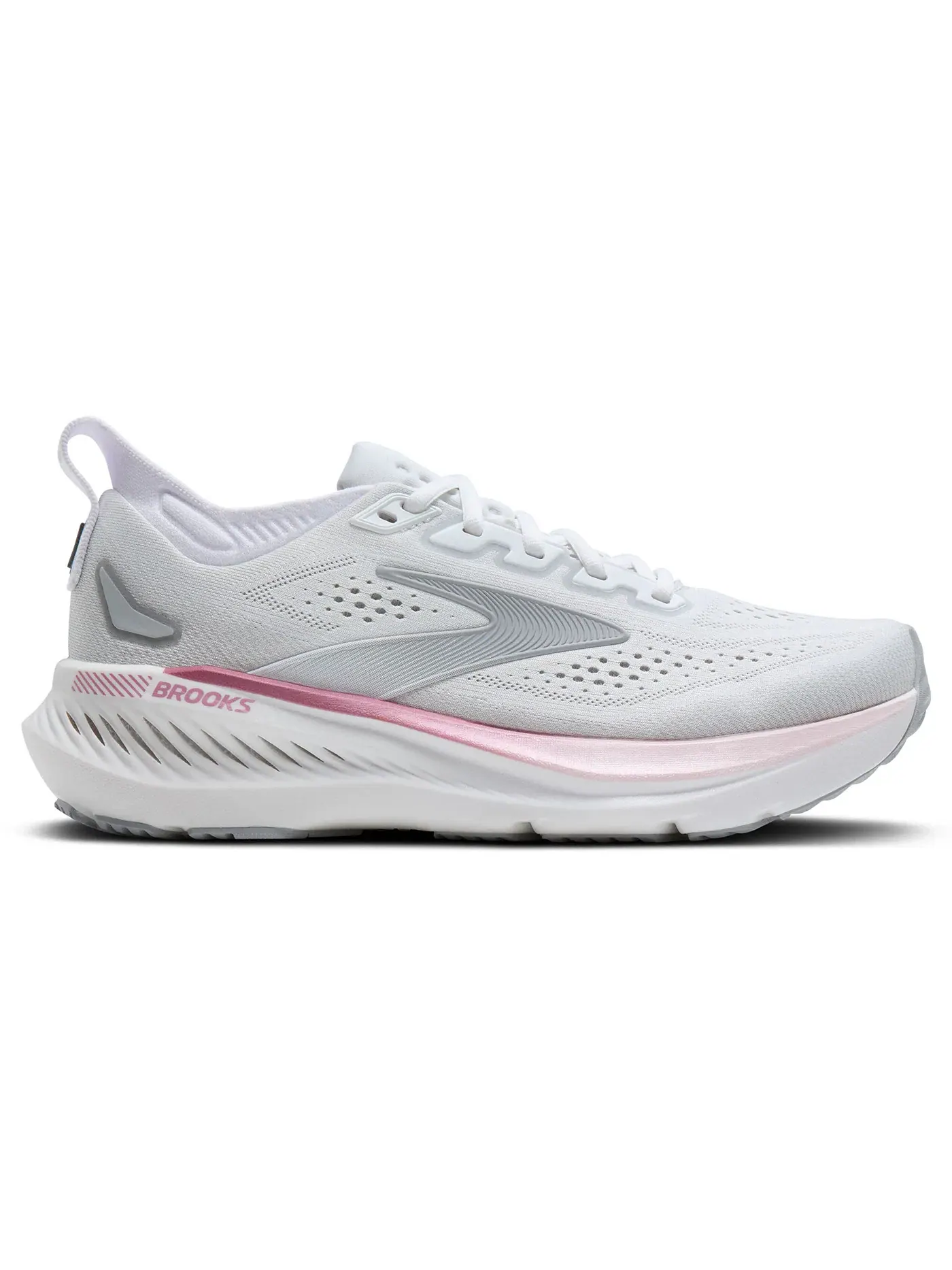 Женские кроссовки для бега с поддержкой Brooks Glycerin GTS 23 — изображение 1 из 1, белый металлик