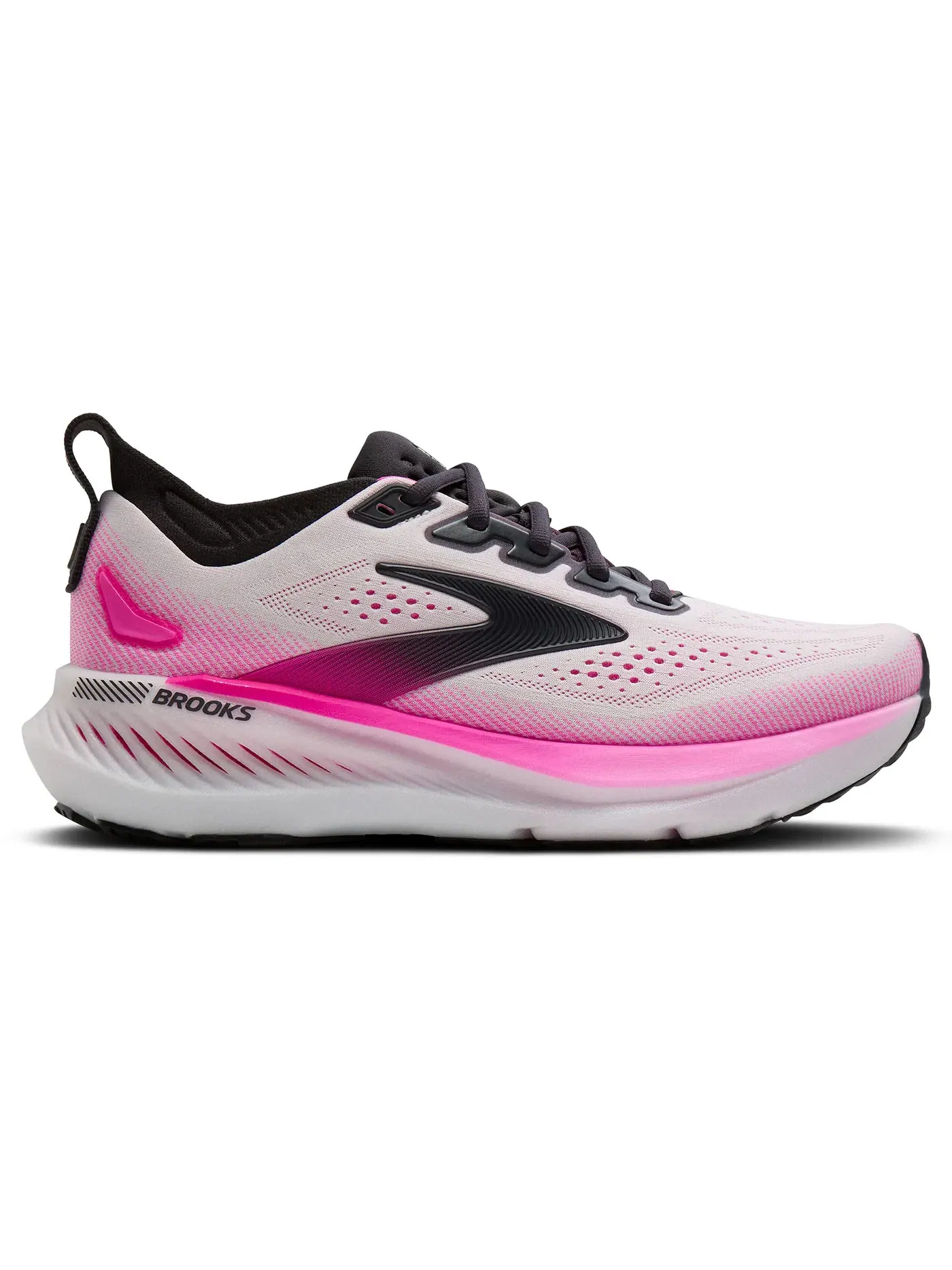 Женские кроссовки для бега с поддержкой Brooks Glycerin GTS 23 — изображение 1 из 1, белый//розовый