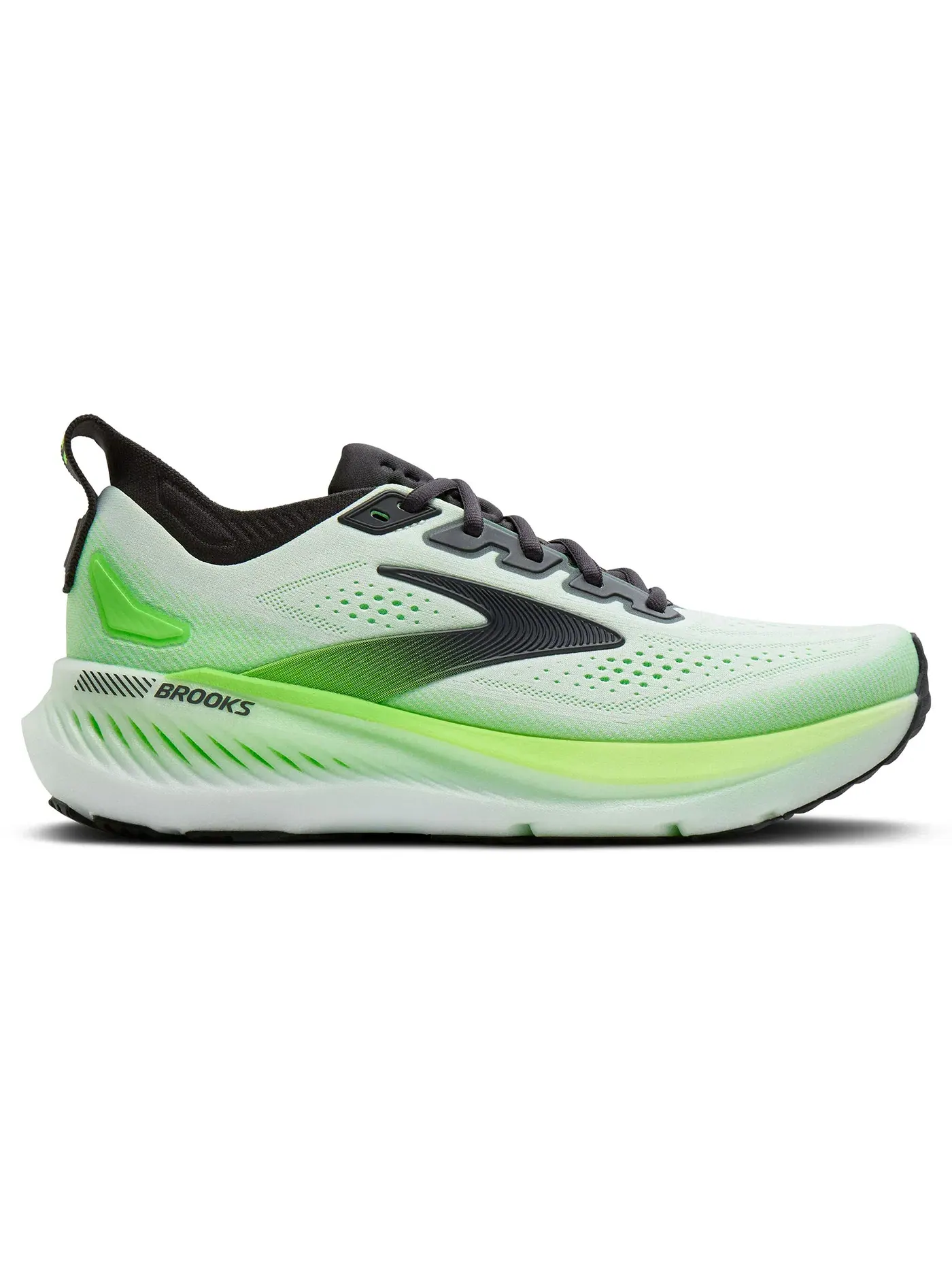 Мужские кроссовки для бега Brooks Glycerin GTS 23 — изображение 1 из 1, белый зеленый