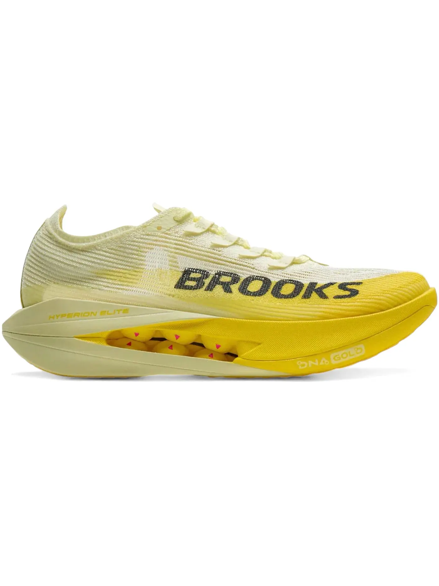 Мужские кроссовки для бега Brooks Hyperion Elite 5 — изображение 1 из 1, желтый/серый
