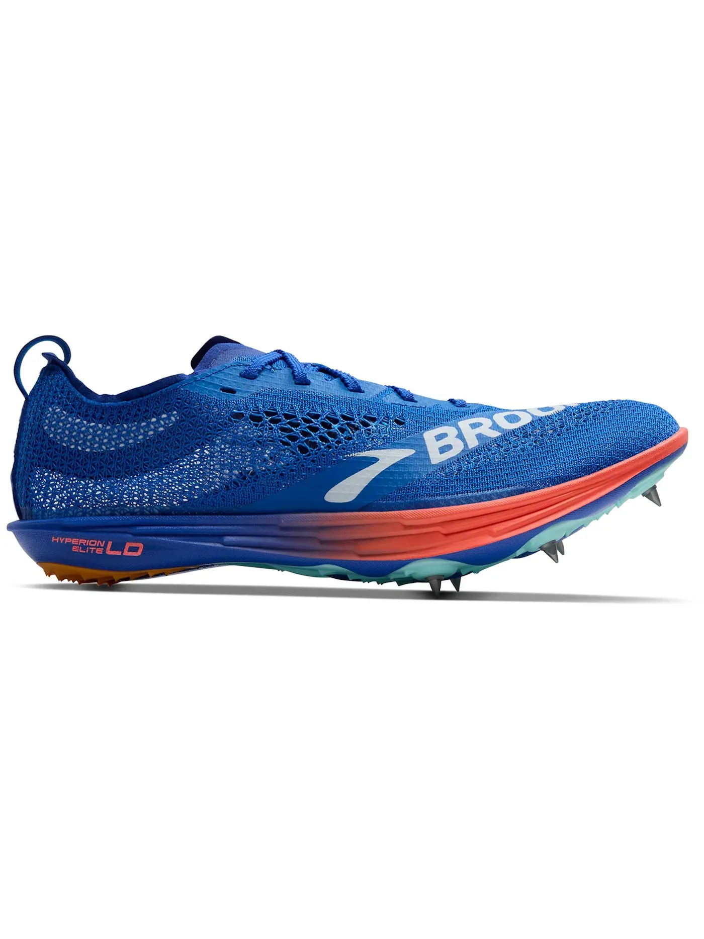 Мужские кроссовки для бега с шипами Brooks Hyperion Elite LD — изображение 1 из 1, розовый оранжевый