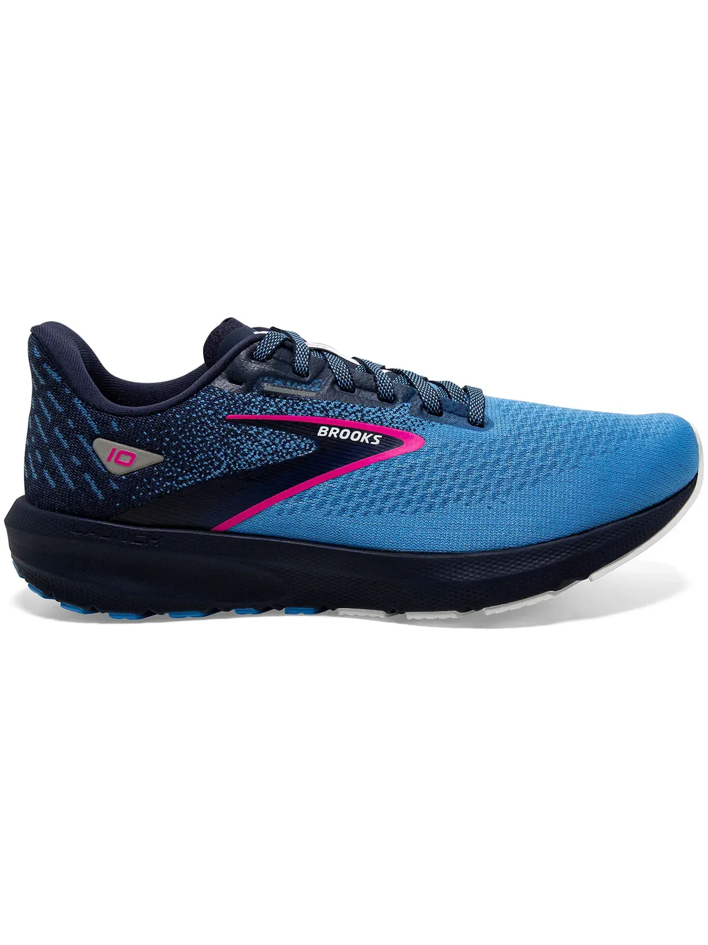 Женские кроссовки для бега Brooks Launch 10 Brooks — изображение 1 из 1, синий/розовый