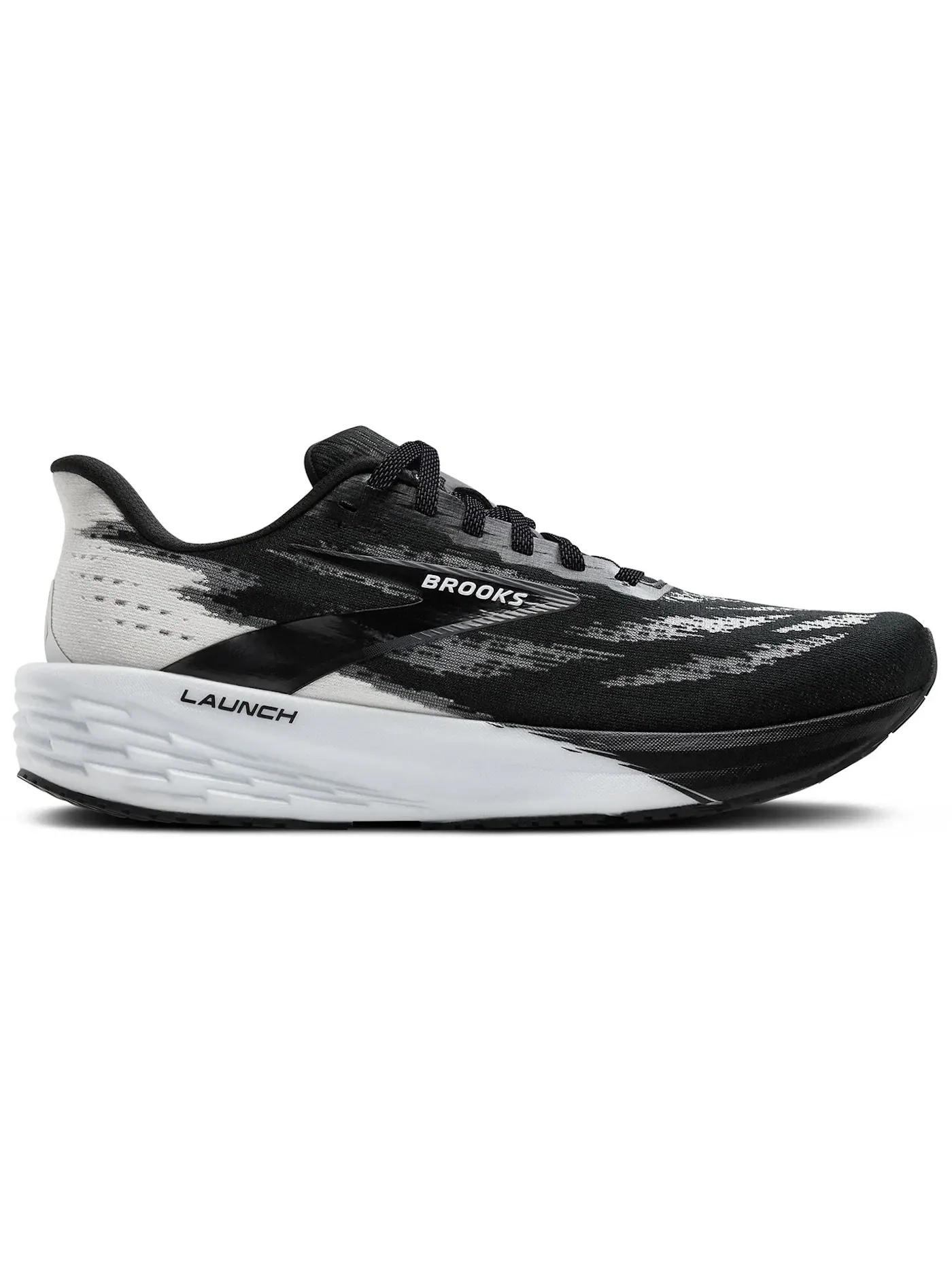 Женские кроссовки для бега Brooks Launch 11 — изображение 1 из 1, черный/белый