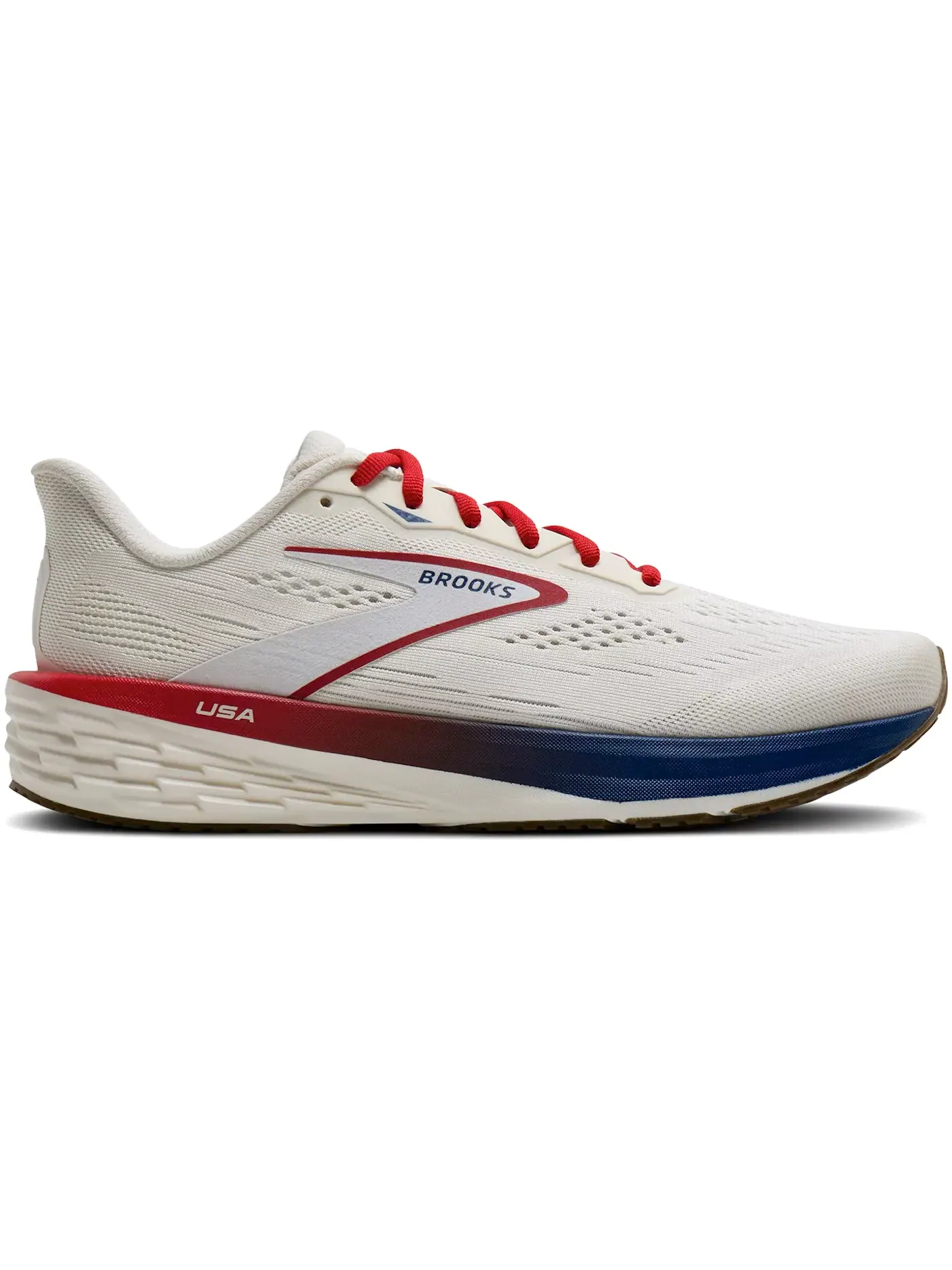 Мужские кроссовки для бега Brooks Launch 12 Brooks — изображение 1 из 1, красный/синий