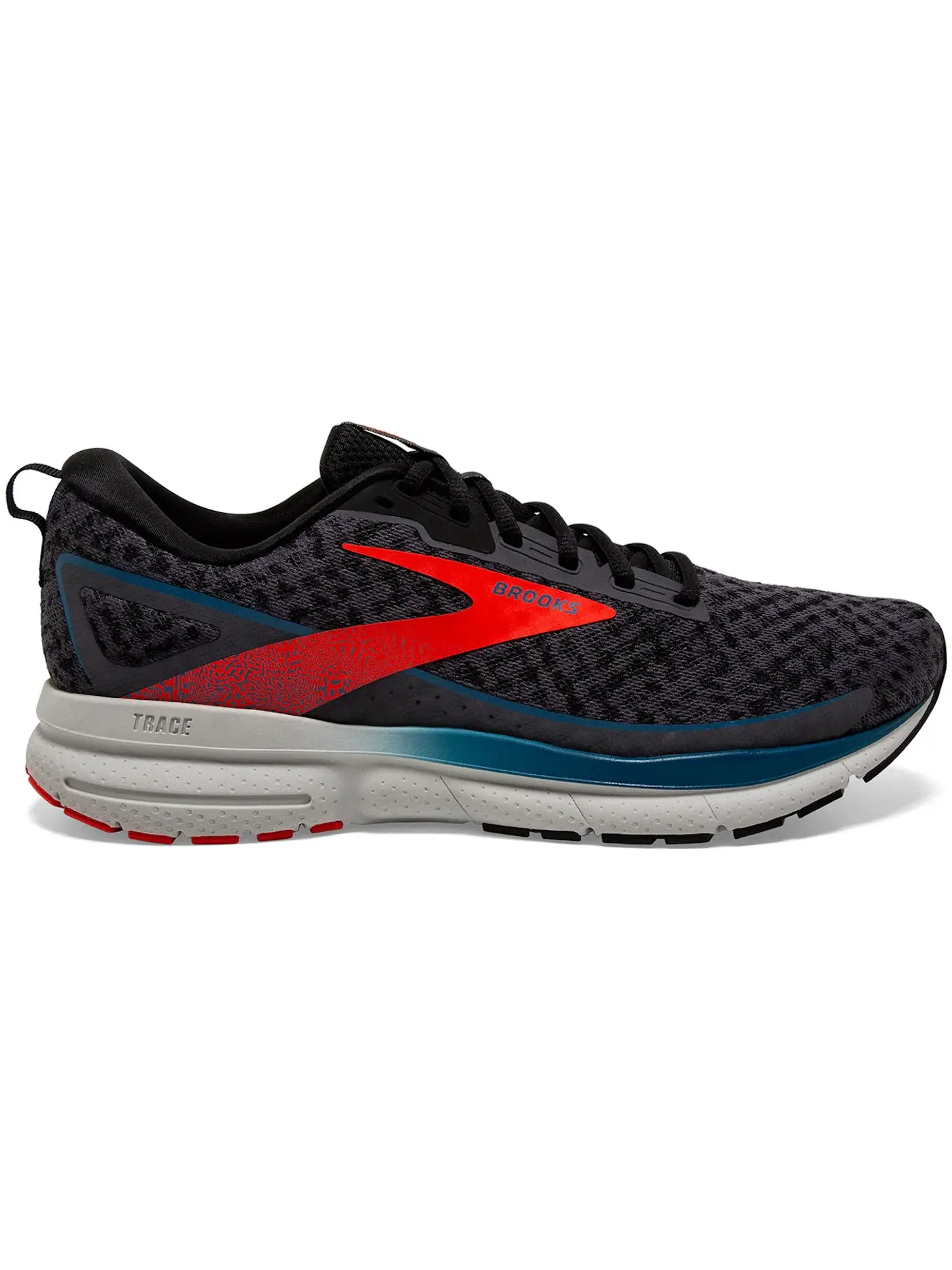 Мужские кроссовки беговые Brooks Trace 3 — изображение 1 из 1, красный синий
