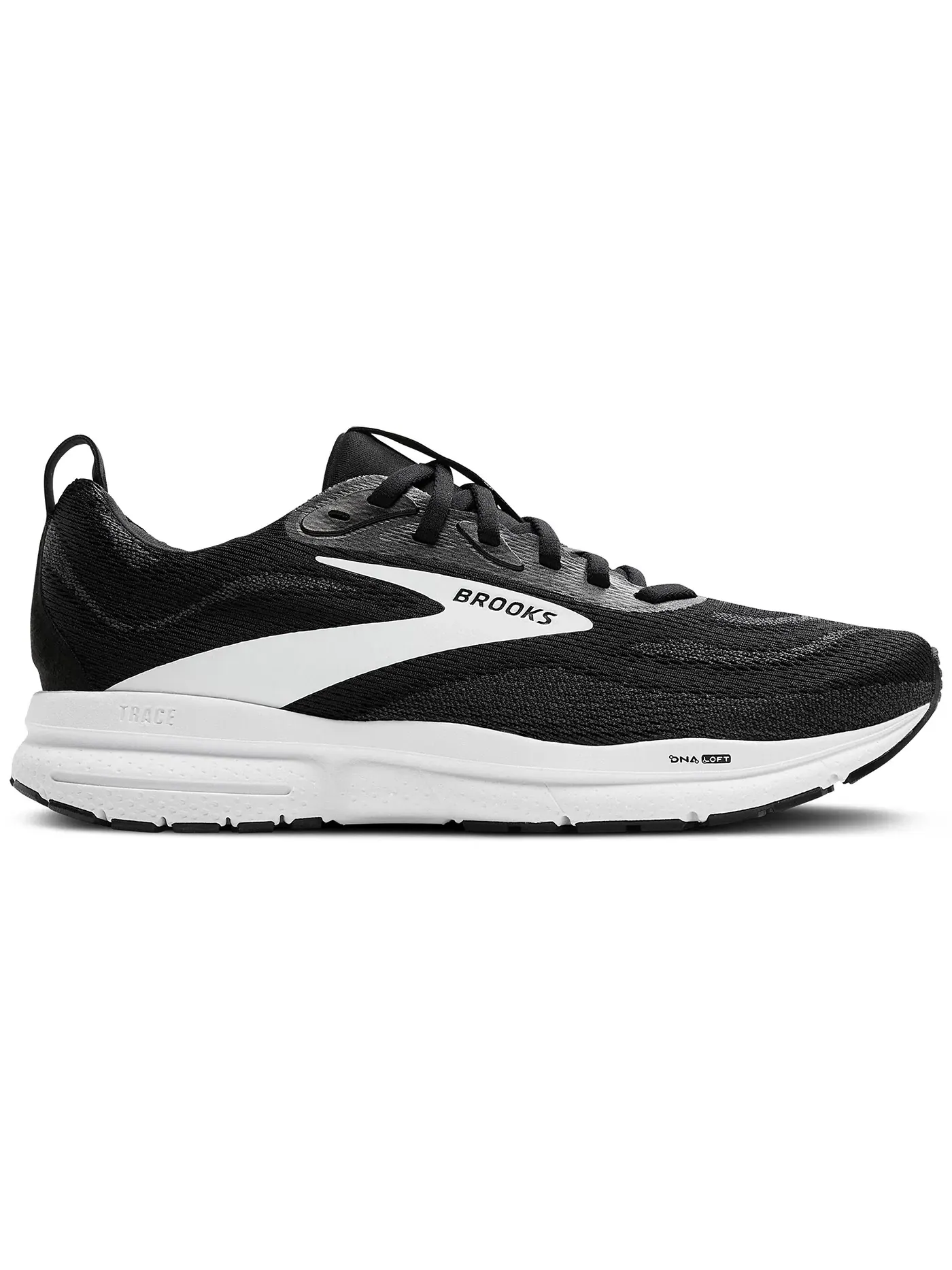 Мужские кроссовки для бега Brooks Trace 4 — изображение 1 из 1, черный/серый/белый