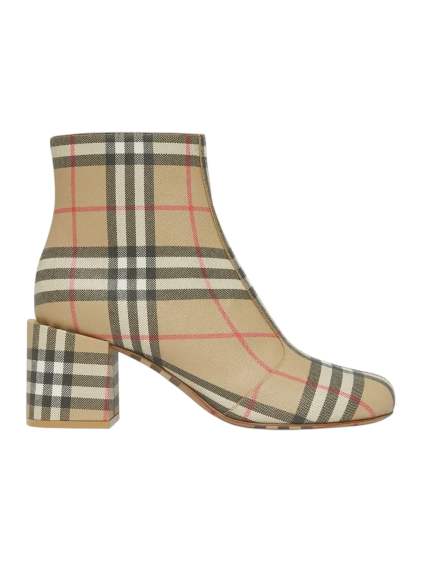 Женские ботинки на щиколотке с принтом Burberry Armdale Ankle Boot Burberry — изображение 1 из 1, бежевый