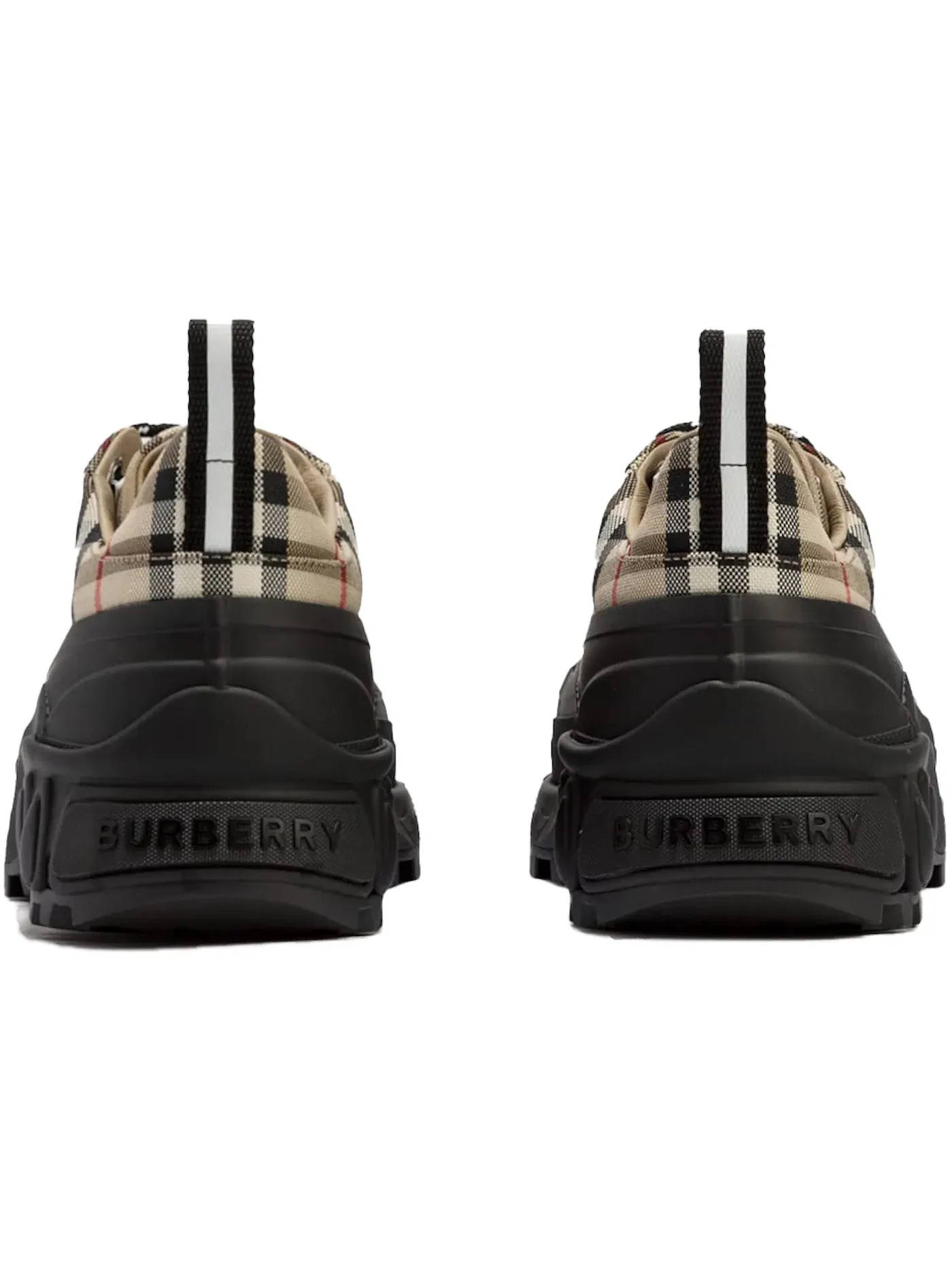 Женские кроссовки с принтом Burberry Arthur Burberry — изображение 3 из 3, бежевый черный