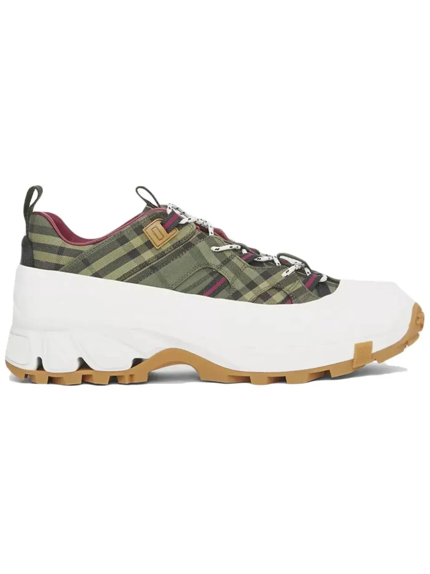 Мужские кроссовки Arthur Burberry — изображение 1 из 1, зеленый/белый