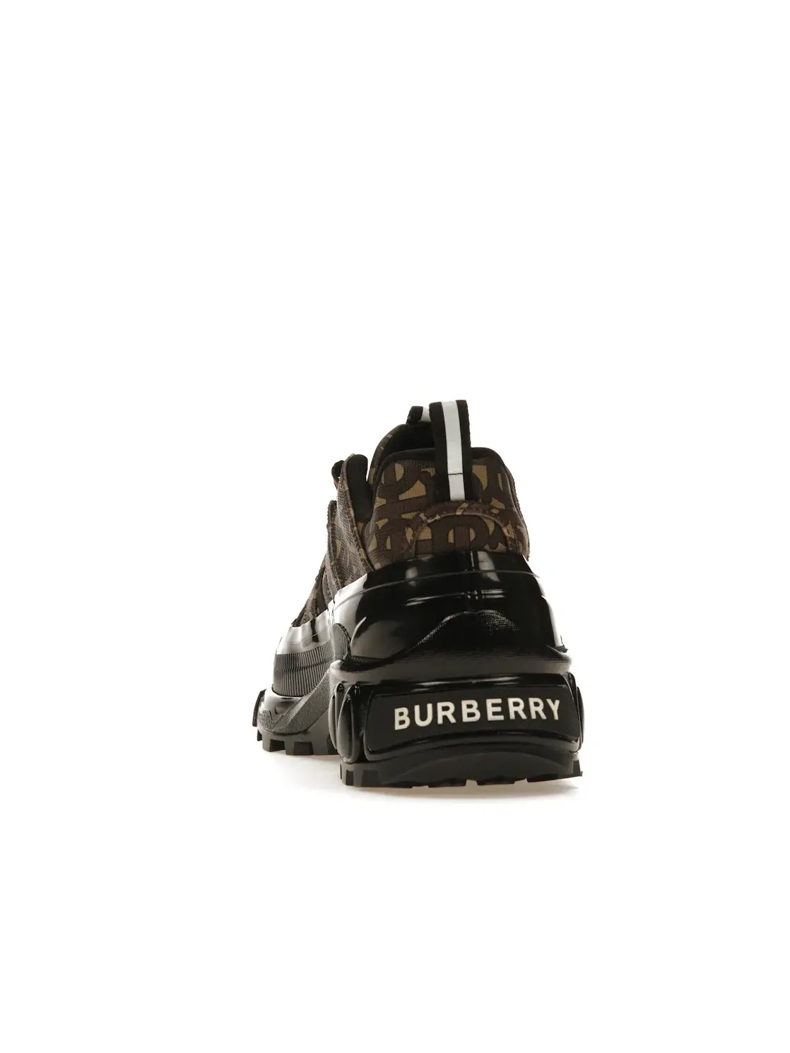 Мужские кроссовки с принтом Burberry Arthur Burberry — изображение 4 из 4, черный коричневый