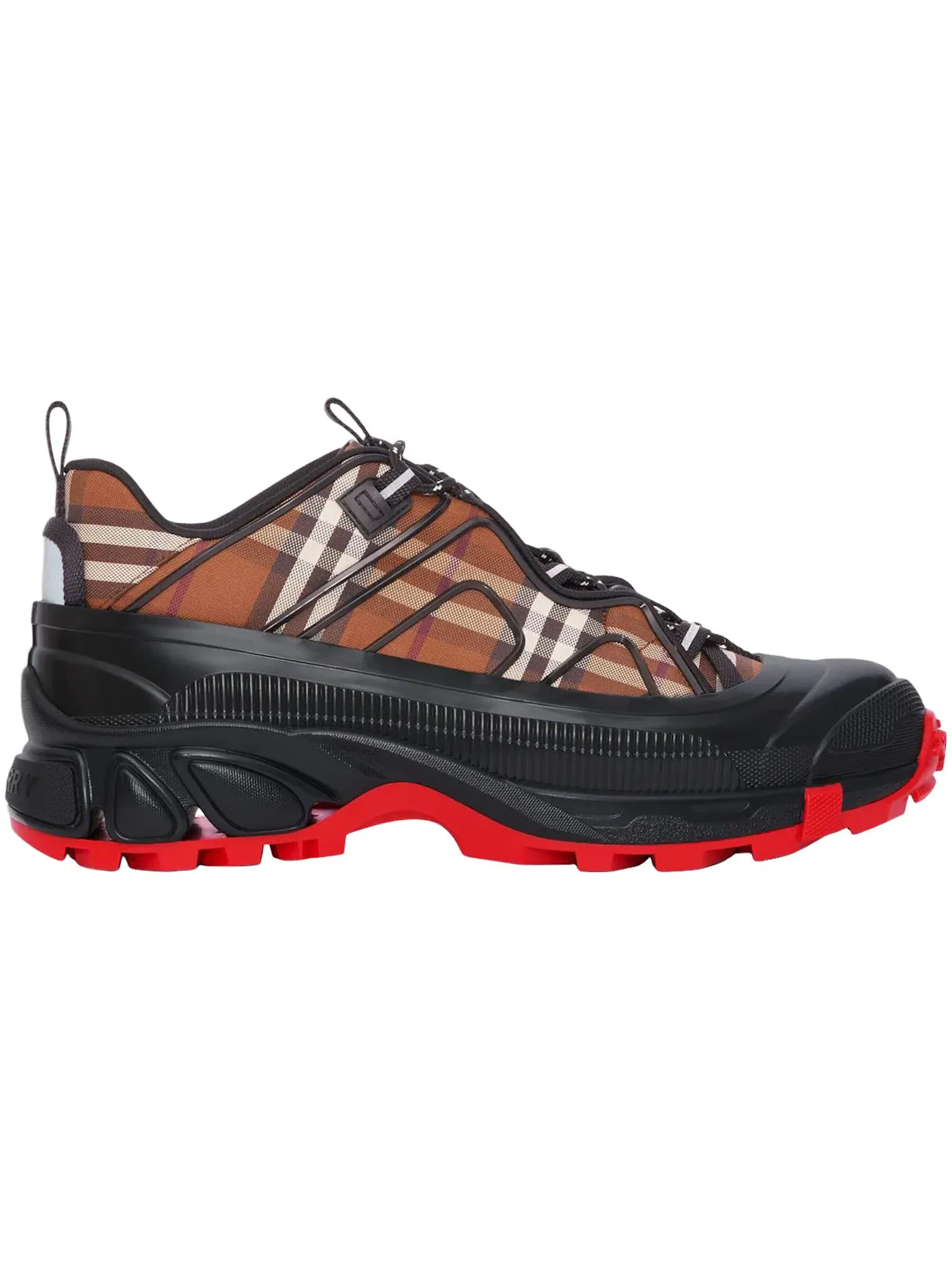 Мужские кеды с клетчатым принтом Burberry Arthur Burberry — изображение 1 из 1