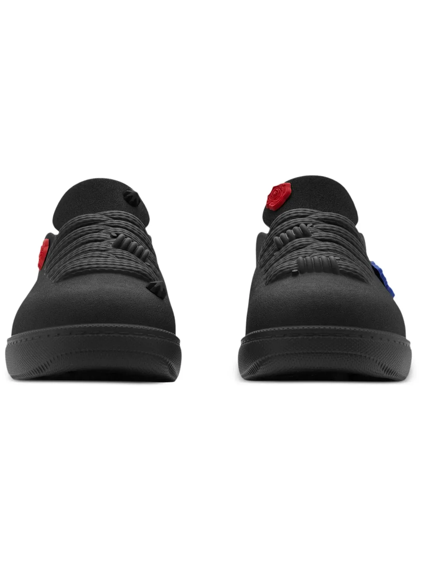 Мужские кроссовки с декором Burberry Bubble Charm Embellished Sneakers Burberry — изображение 2 из 2, черный