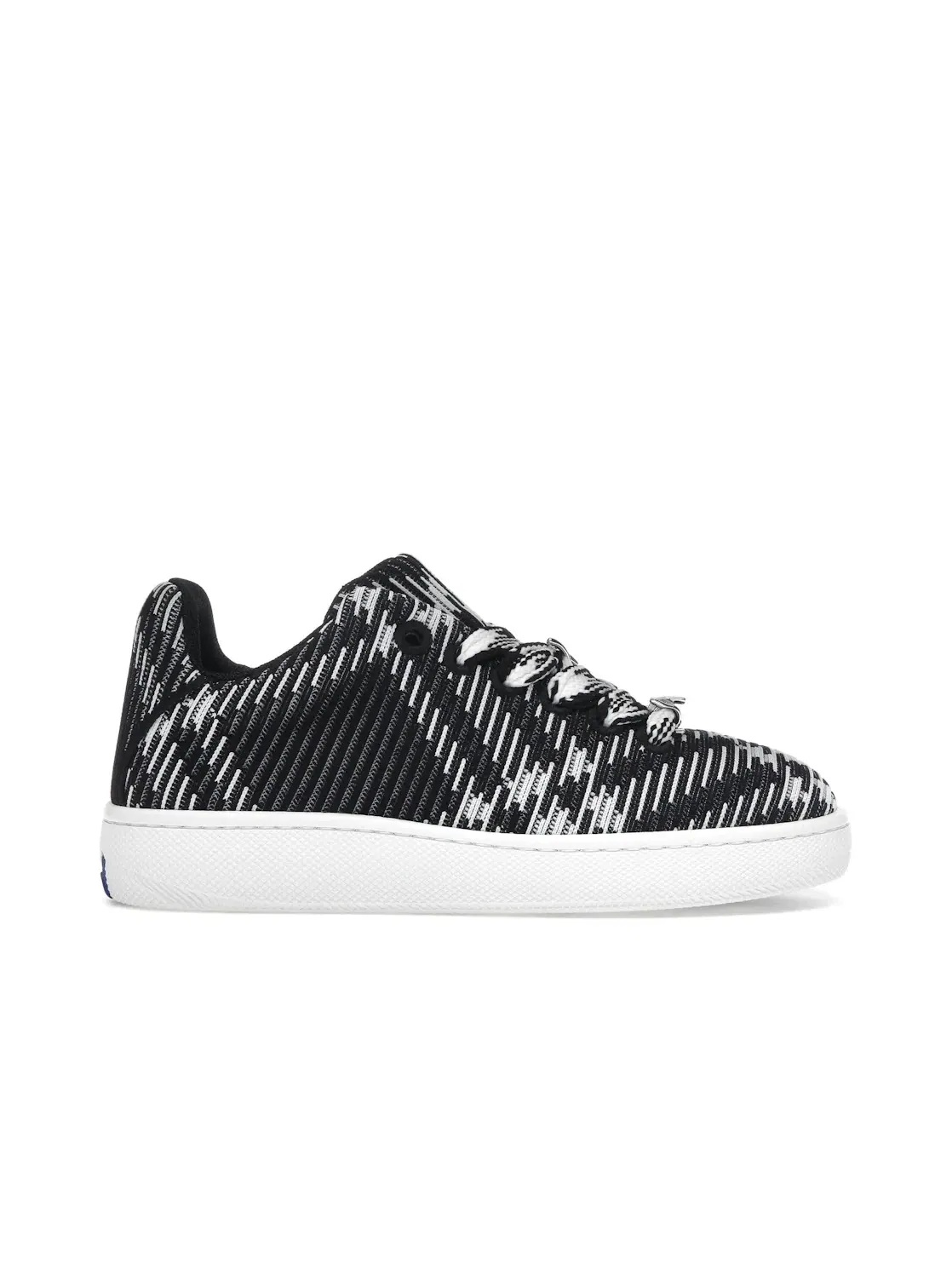 Женские кеды с принтом Burberry Check Knit Box Sneaker Burberry