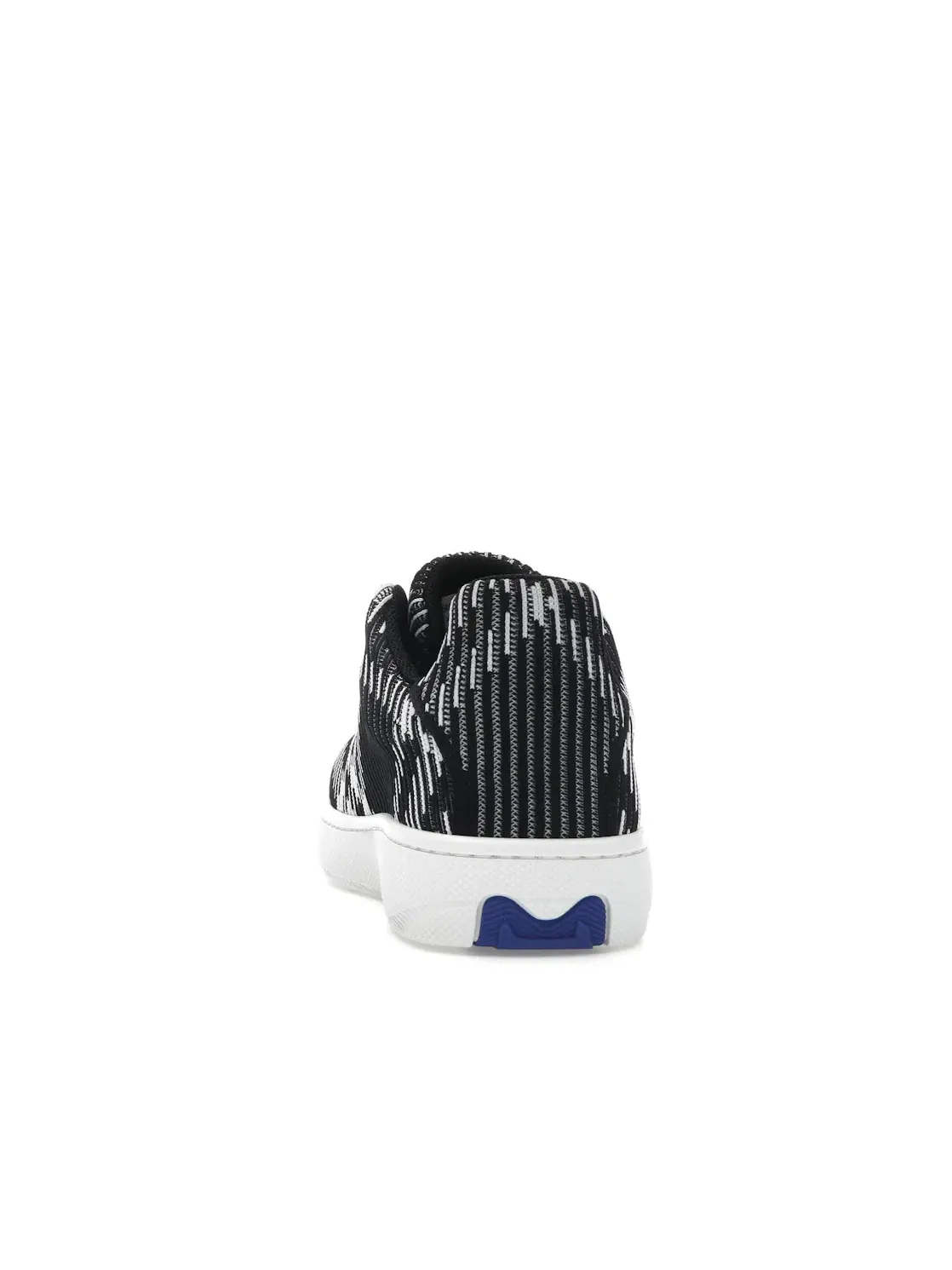 Женские кеды с принтом Burberry Check Knit Box Sneaker Burberry — изображение 4 из 4, черный/белый
