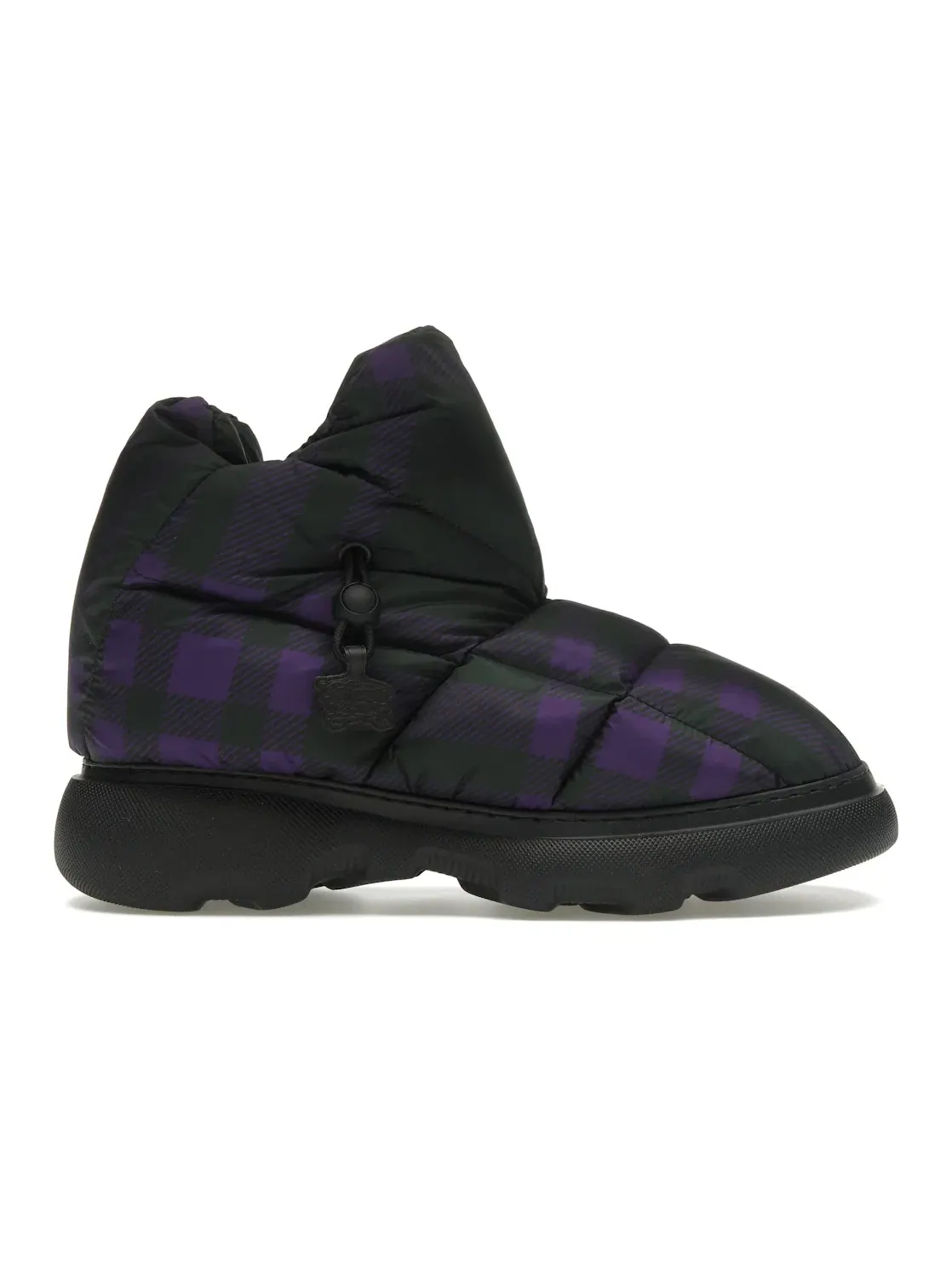 Мужские ботинки с принтом Burberry Check Pillow Boot Burberry