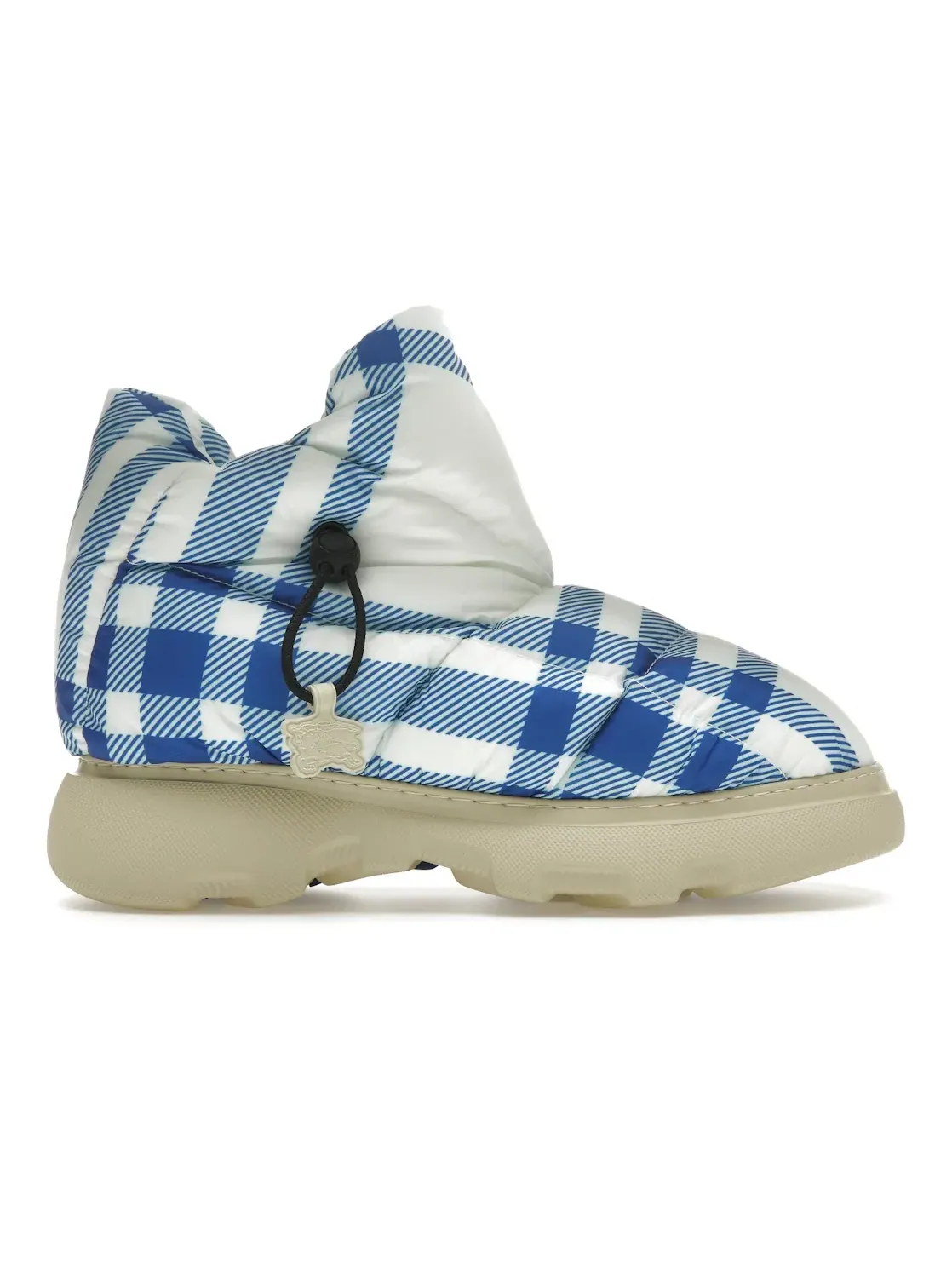 Мужские ботинки с принтом Burberry Check Pillow Boots Burberry