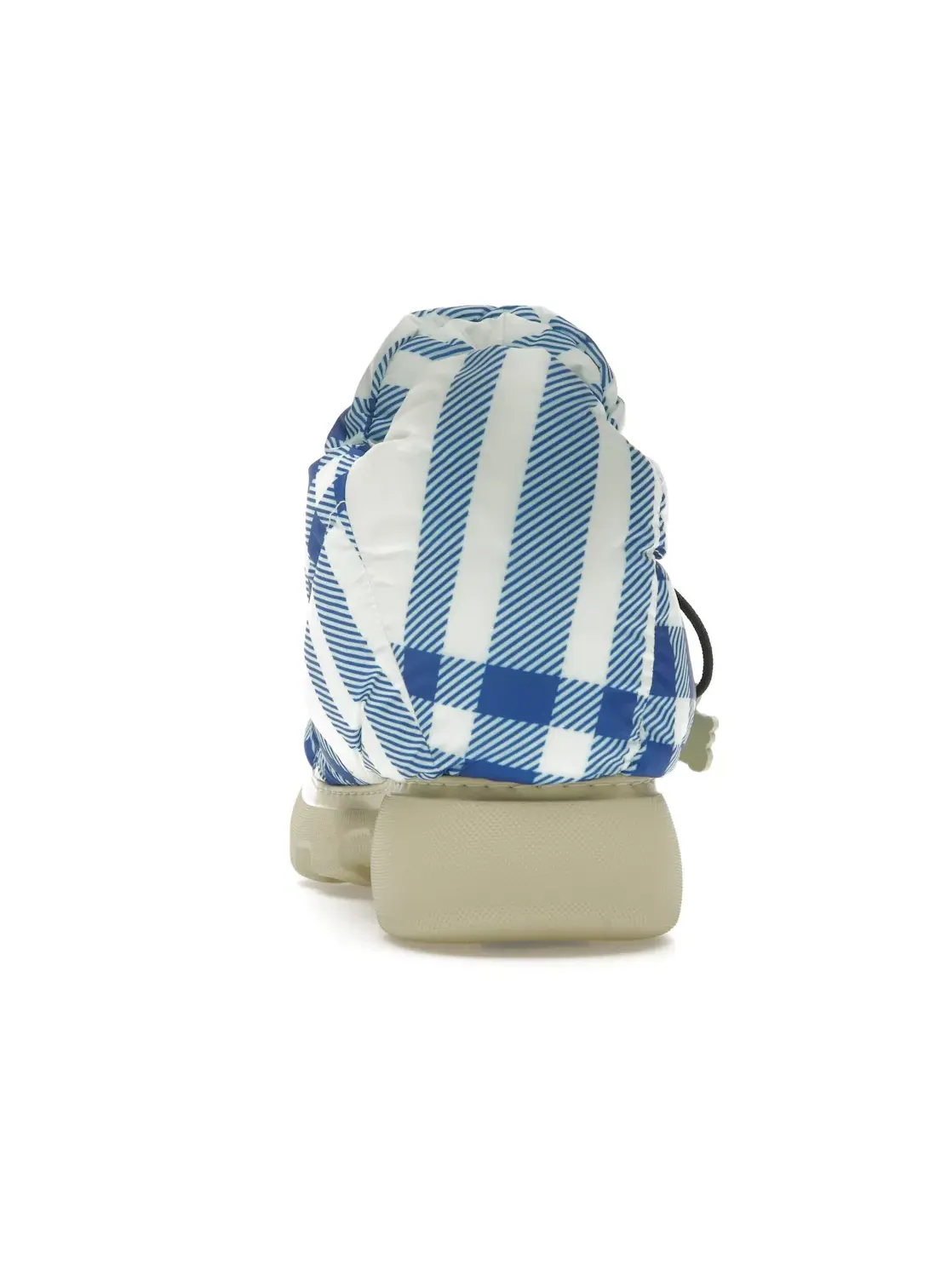 Мужские ботинки с принтом Burberry Check Pillow Boots Burberry — изображение 4 из 4, синий/белый