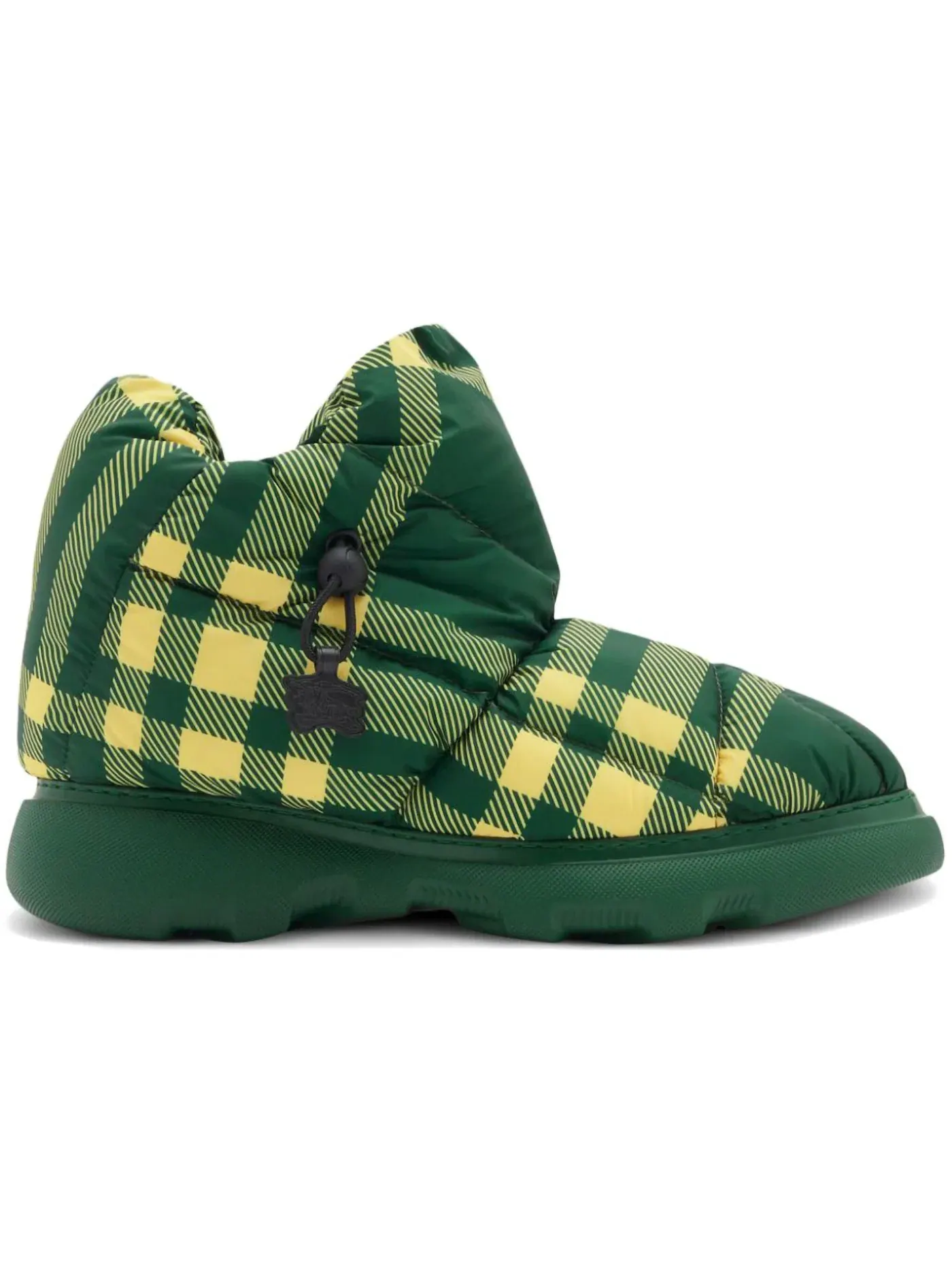 Мужские ботинки с принтом Burberry Check Pillow Boots Burberry