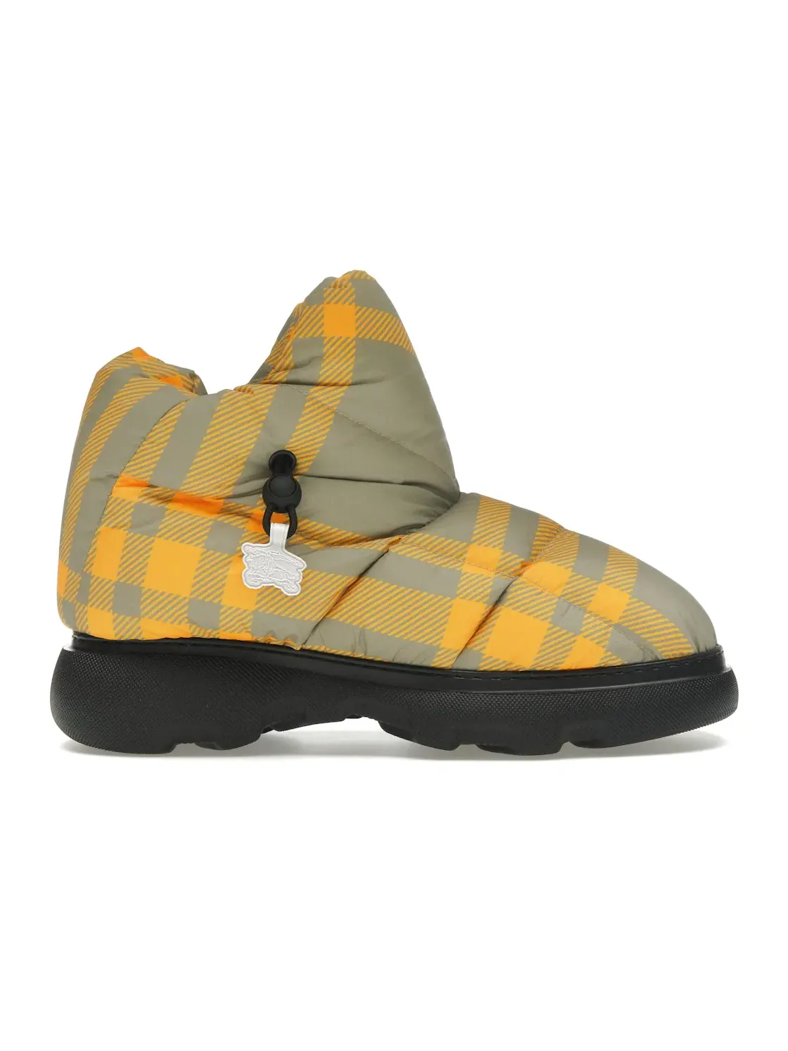 Мужские ботинки с принтом Burberry Check Pillow Boots Burberry