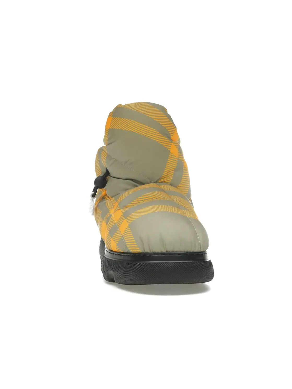 Мужские ботинки с принтом Burberry Check Pillow Boots Burberry — изображение 2 из 4, желтый бежевый