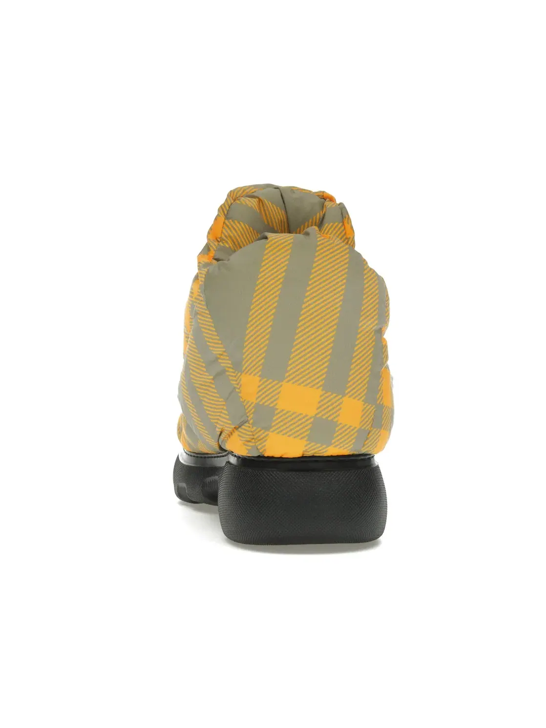 Мужские ботинки с принтом Burberry Check Pillow Boots Burberry — изображение 4 из 4, желтый бежевый