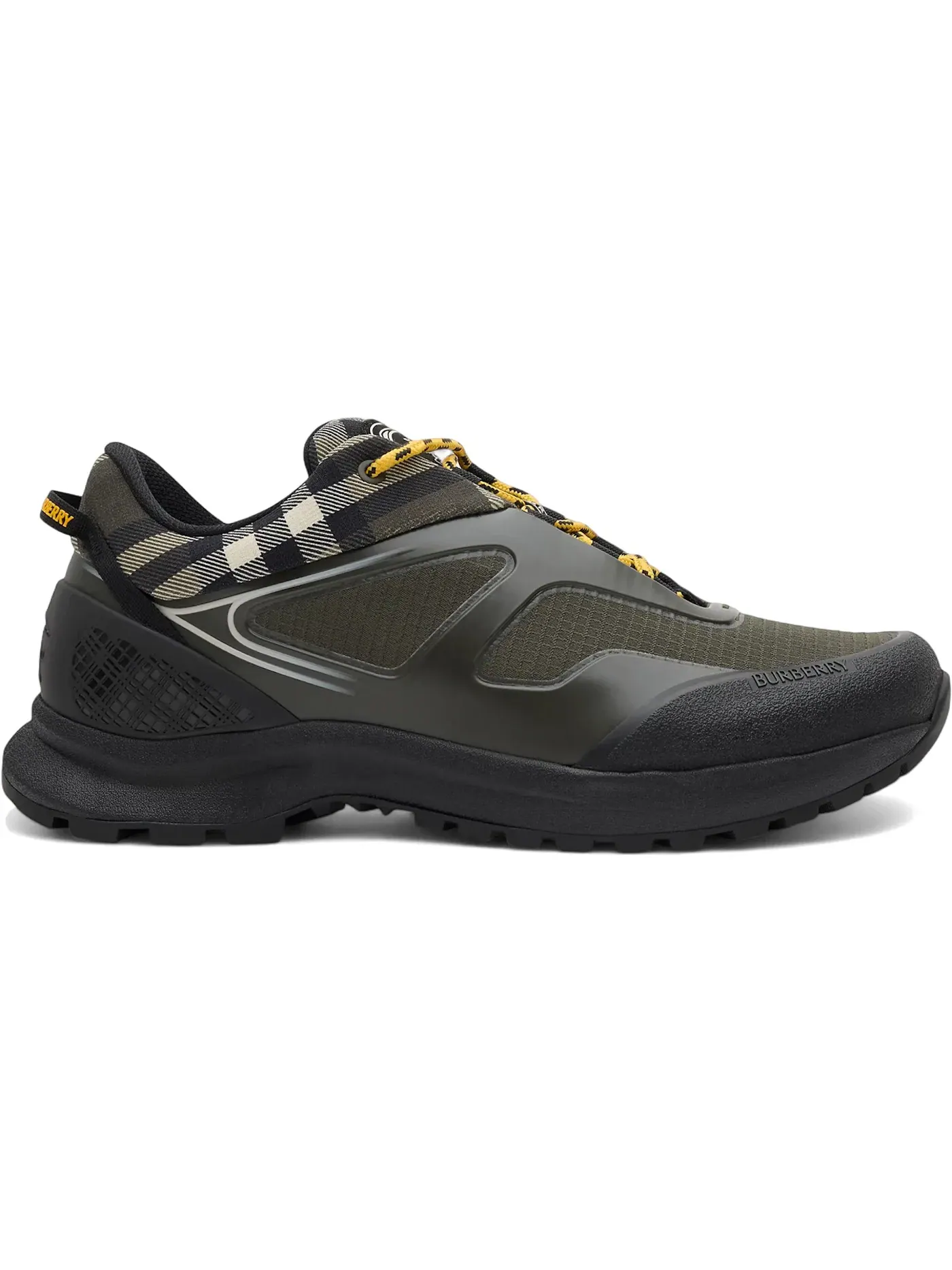 Мужские кроссовки с низким профилем Burberry Discover Low Sneakers Burberry — изображение 1 из 1, зеленый