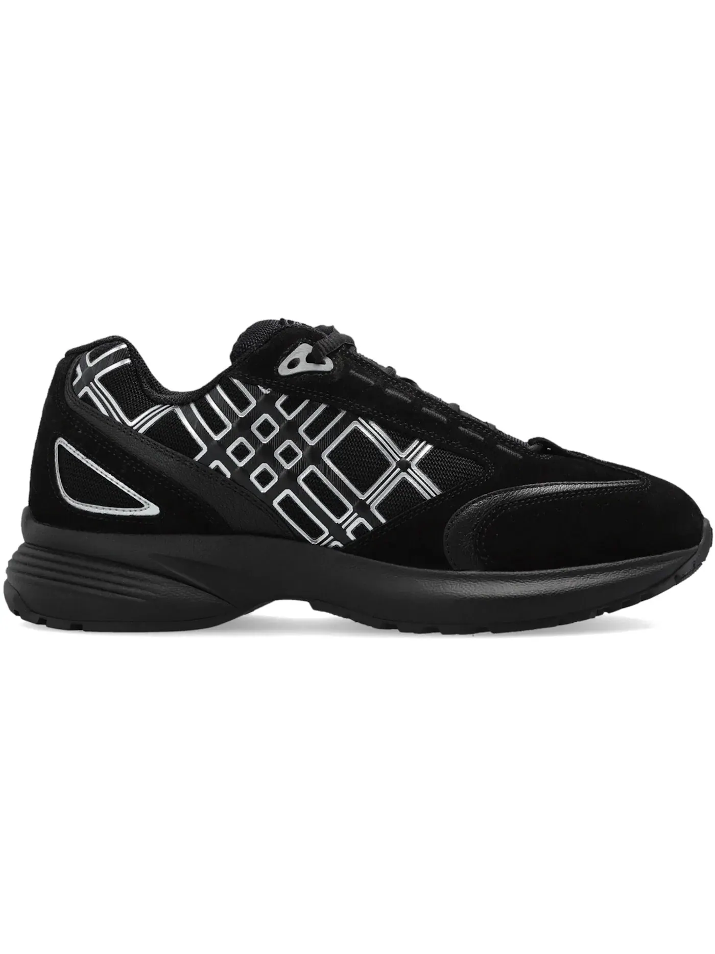 Мужские кроссовки Burberry Eclipse Runner Burberry — изображение 1 из 1, черный/черный