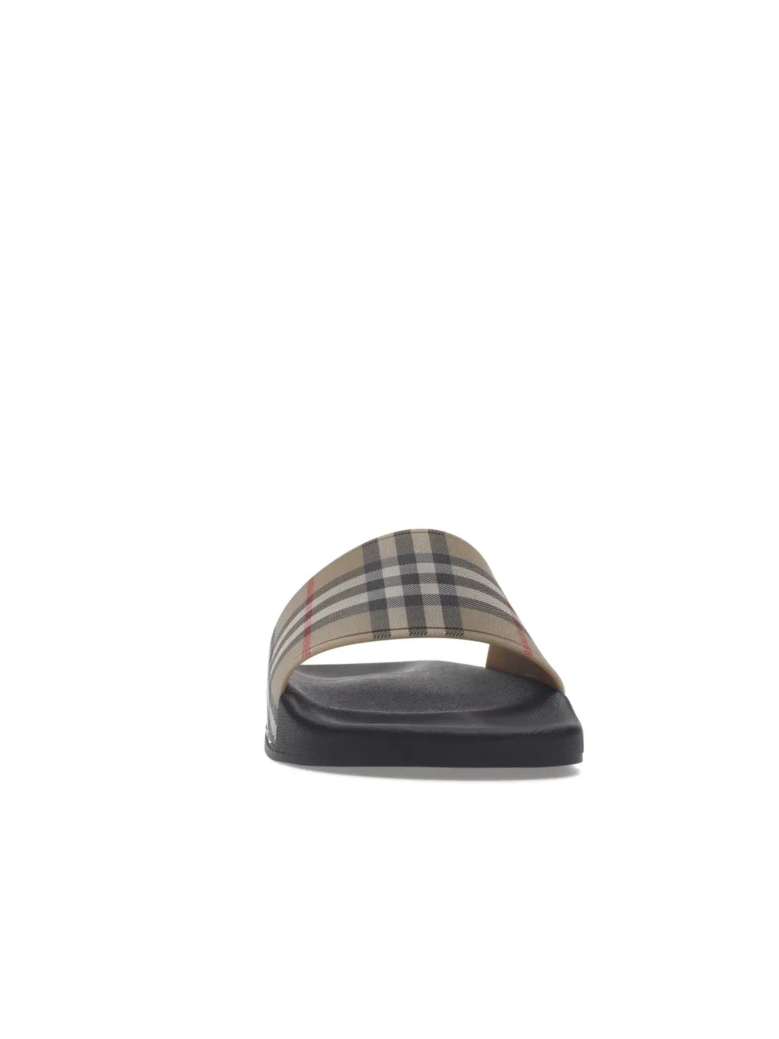 Мужские шлепанцы с принтом Burberry Vintage Check Slides Burberry — изображение 2 из 4