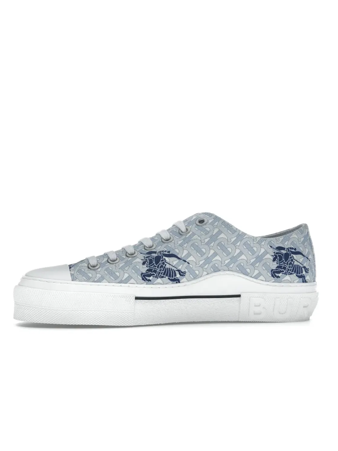 Мужские кеды Equestrian Knight Low Top Burberry — изображение 3 из 4, синий