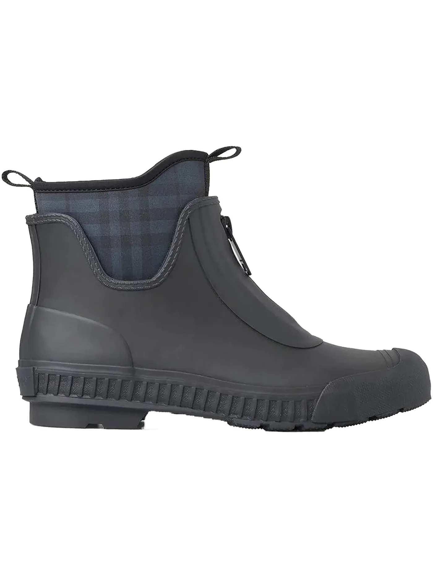 Женские резиновые сапоги Burberry Flinton — изображение 1 из 3, черный/серый