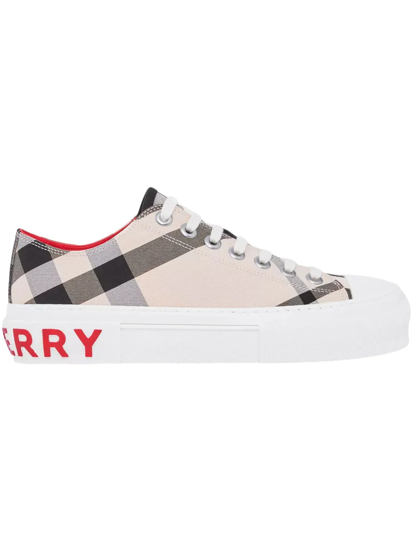 Женские кроссовки с принтом Burberry Gabardine Burberry