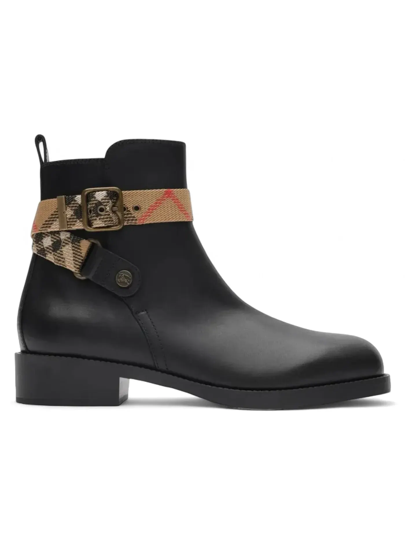 Женские ботинки с молнией Burberry Huntley 25 — изображение 1 из 1, черный
