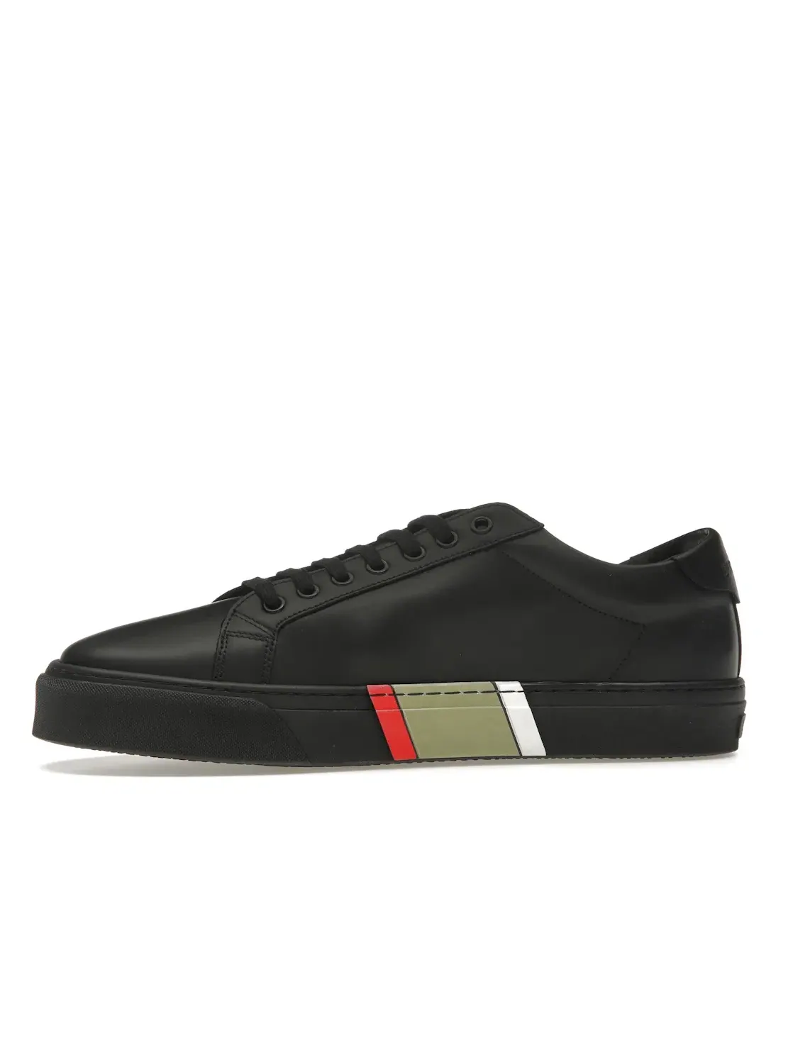 Мужские кеды Burberry Icon Stripe Burberry — изображение 3 из 4, черный
