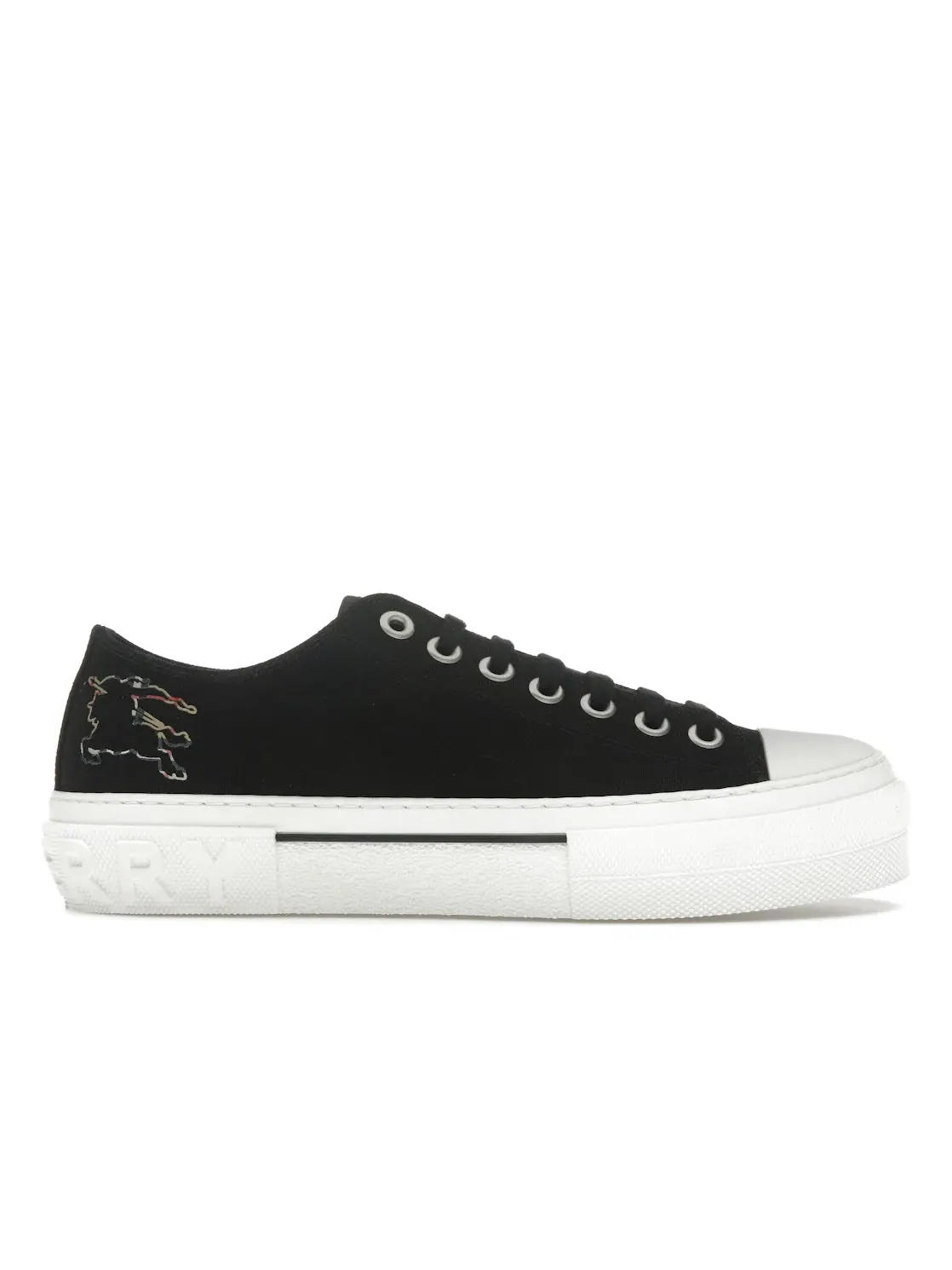Мужские кеды без каблука Burberry Burberry Jack Low Top — изображение 1 из 4, черный