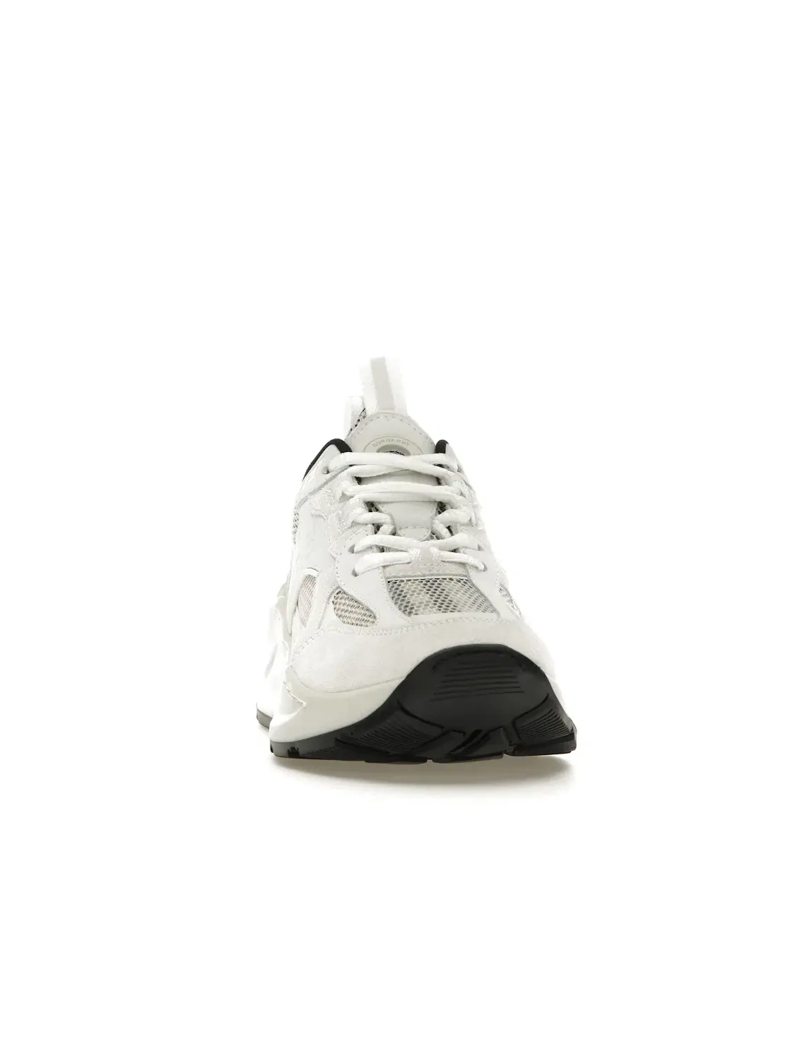Женские кроссовки с принтом Burberry Logo Print Leather, Suede and Check Mesh Sneakers Burberry — изображение 2 из 4