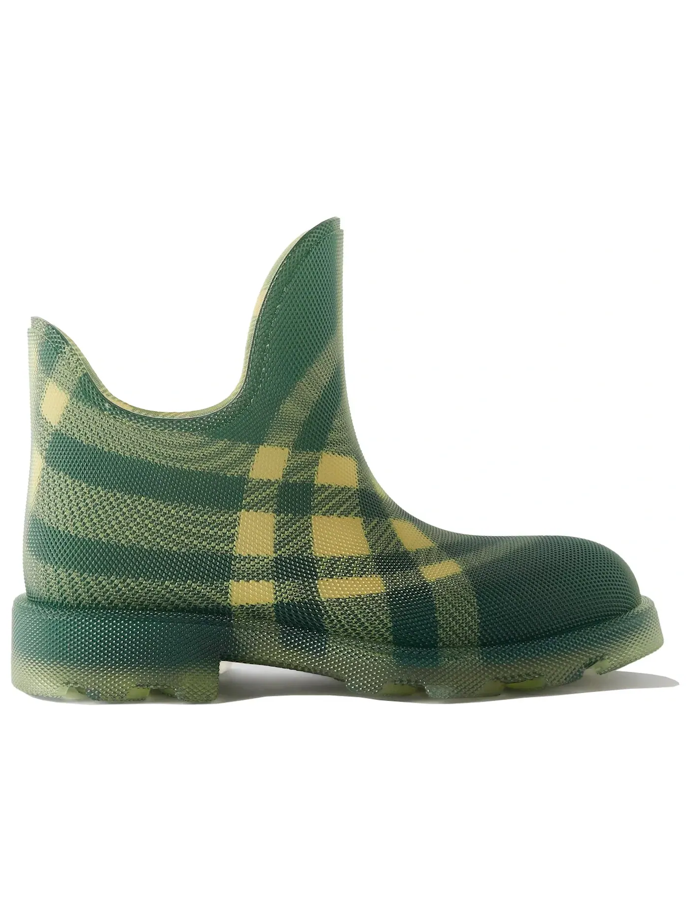 Мужские ботильоны с принтом Burberry Marsh Checked Ankle Boots Burberry