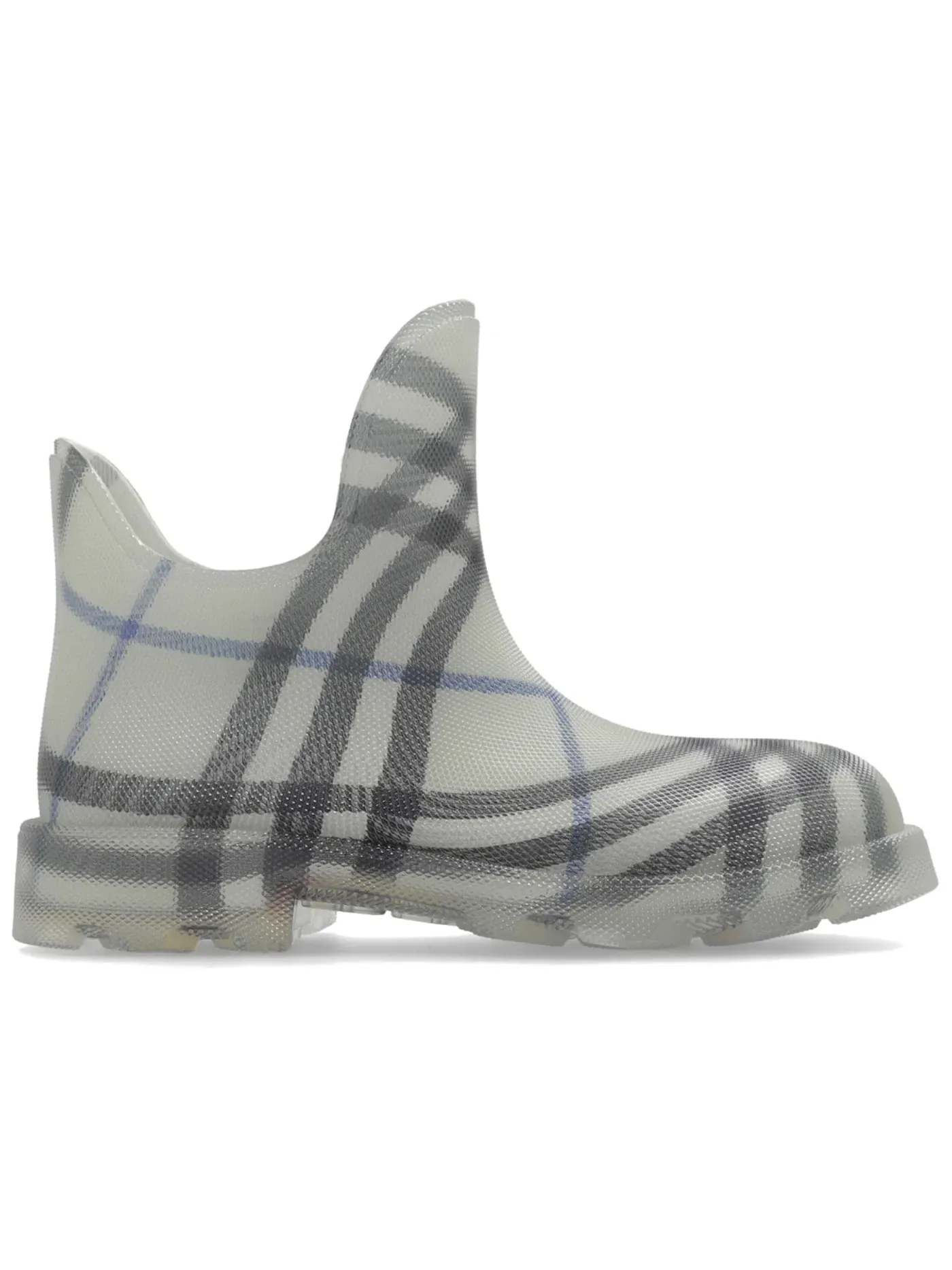 Мужские ботинки с клетчатым принтом Burberry Marsh Checked Ankle Boots Burberry