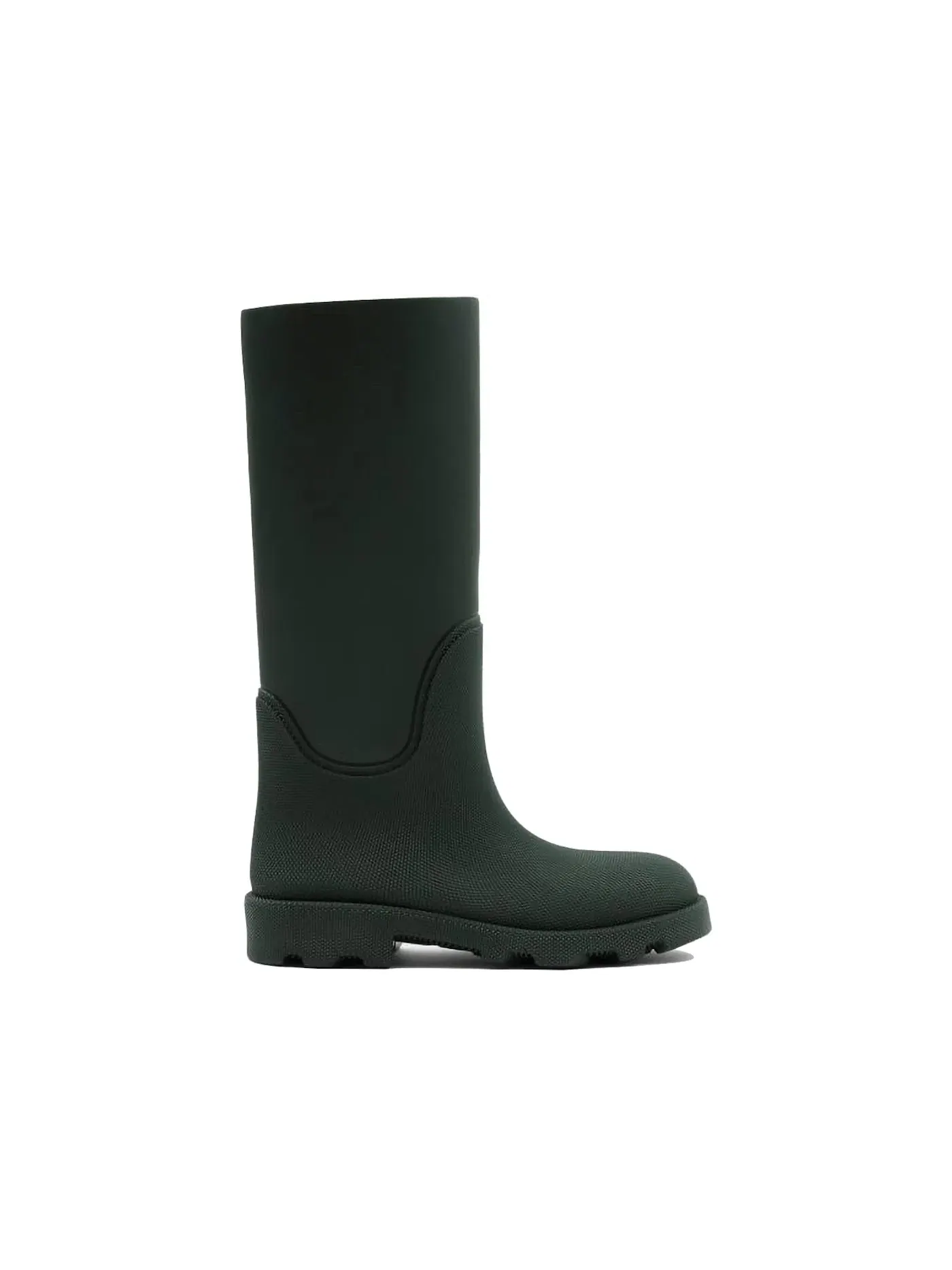 Женские резиновые сапоги Burberry Marsh Rain High Boots — изображение 1 из 1, зеленый