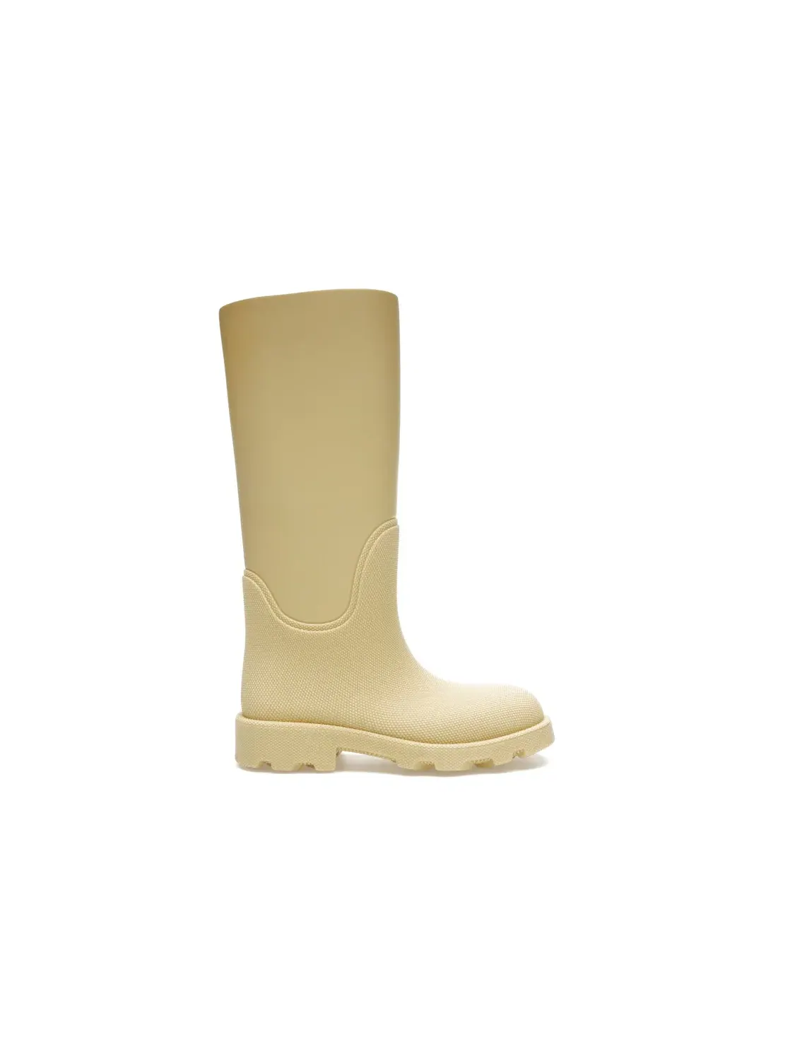 Женские сапоги дождевые с длинным голенищем Burberry Marsh Rain High Boots Burberry — изображение 1 из 4, желтый
