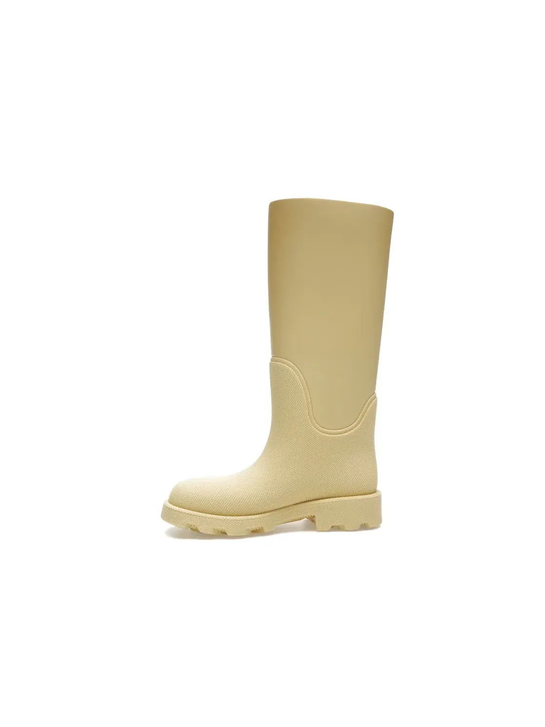 Женские сапоги дождевые с длинным голенищем Burberry Marsh Rain High Boots Burberry — изображение 3 из 4, желтый