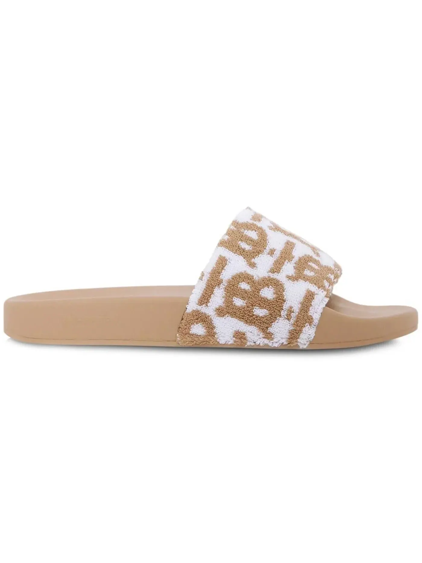 Женские шлепанцы с логотипом Burberry Monogram Furley Slide Burberry