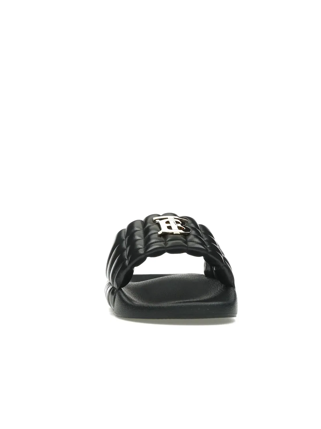 Мужские шлепанцы с монограммой Burberry Monogram Motif Quilted Lambskin Slides Burberry — изображение 2 из 4