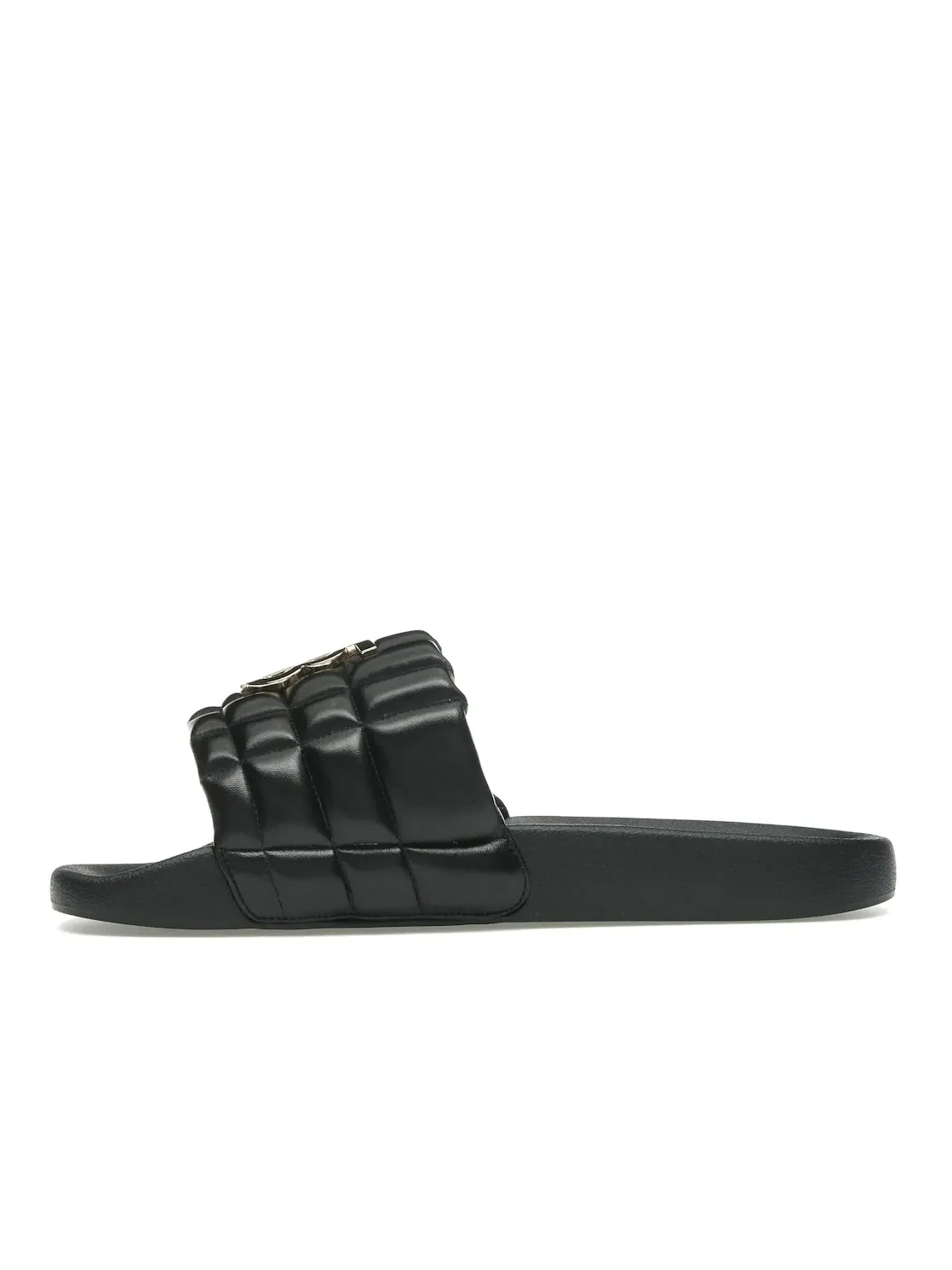 Мужские шлепанцы с монограммой Burberry Monogram Motif Quilted Lambskin Slides Burberry — изображение 3 из 4