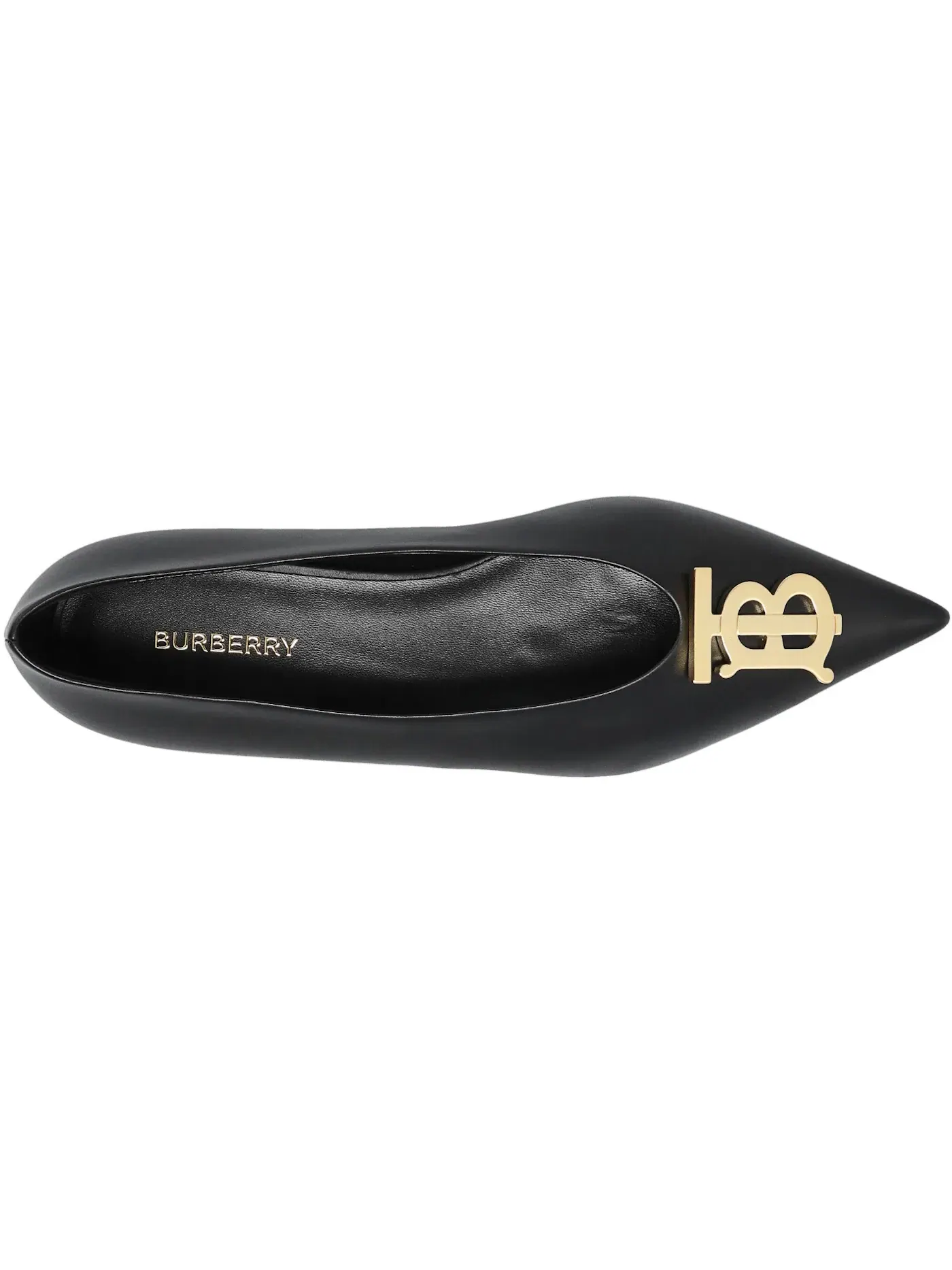 Женские балетки с монограммой Burberry Motif Burberry — изображение 2 из 2, черный